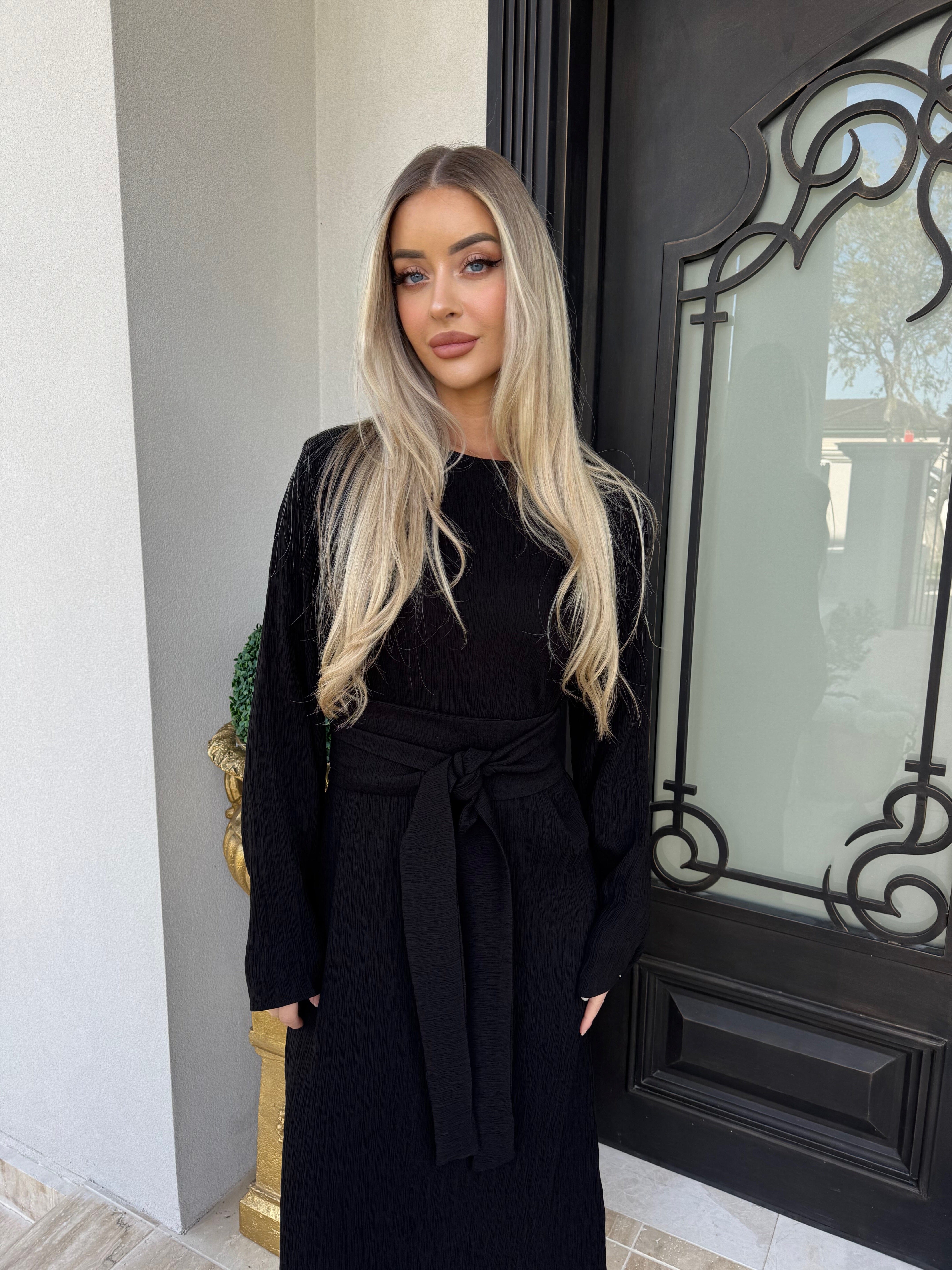 Crepe Maxi Length