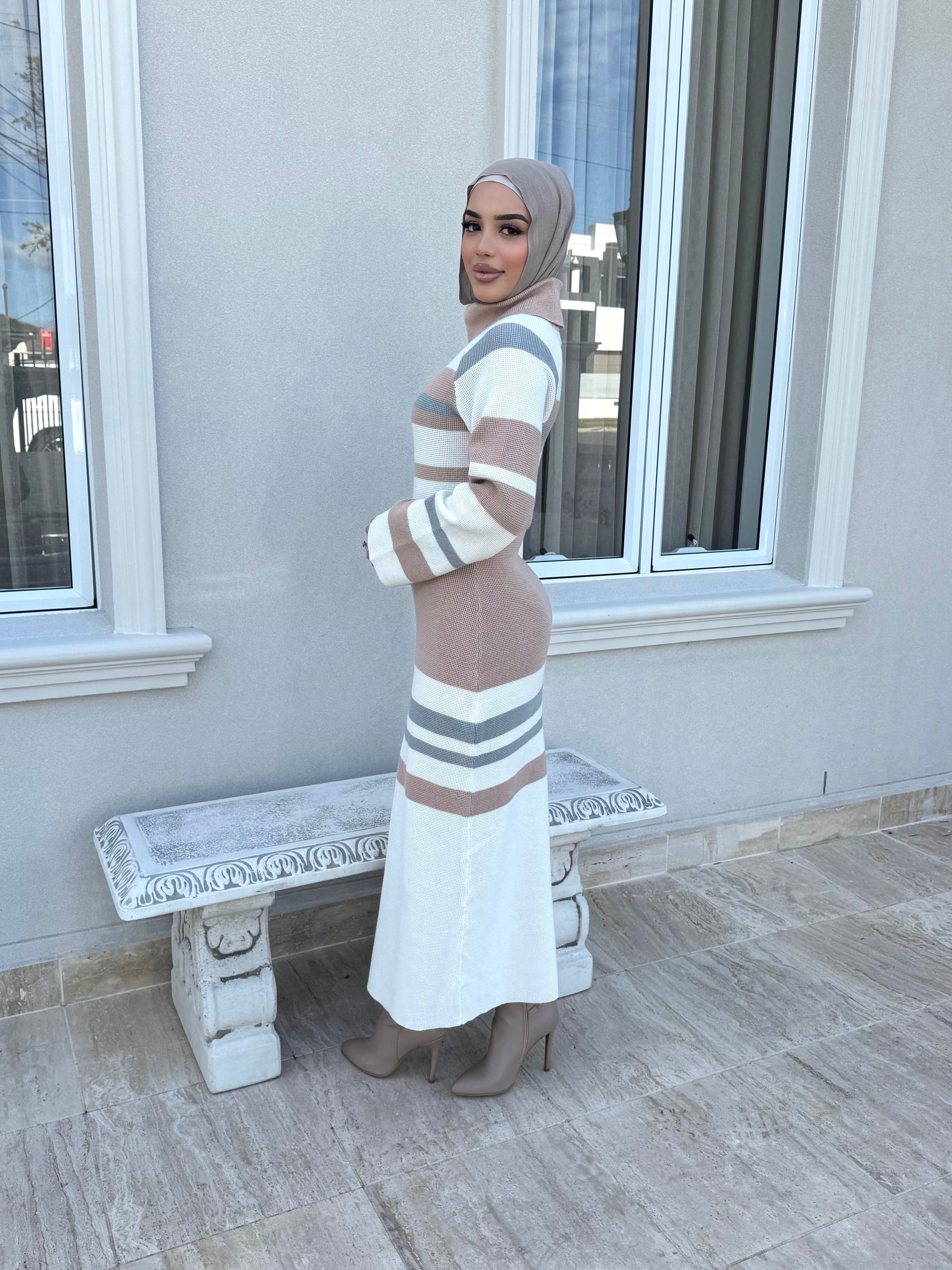 Turtle Neck Dress