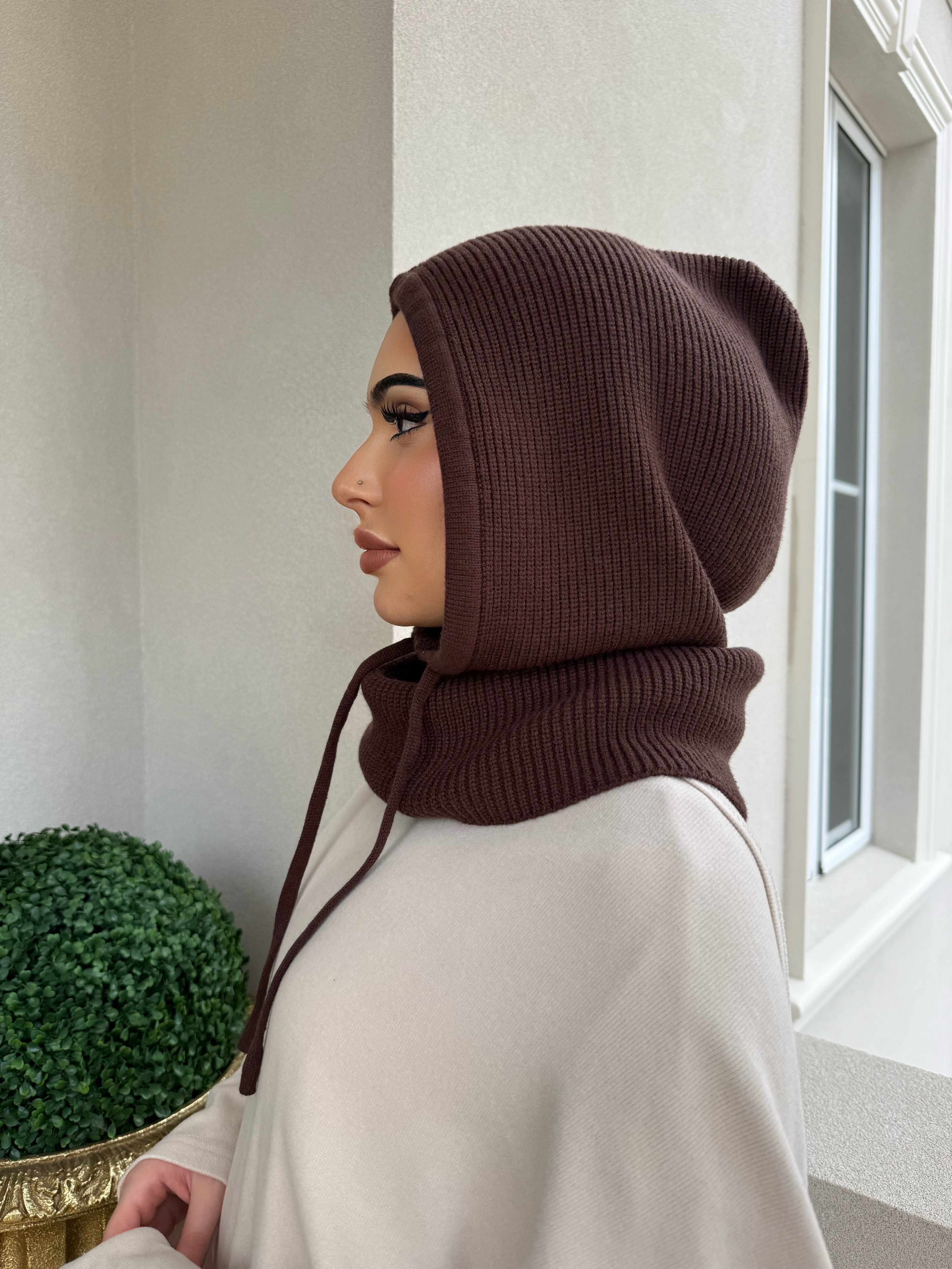 Ribbed Balaclava