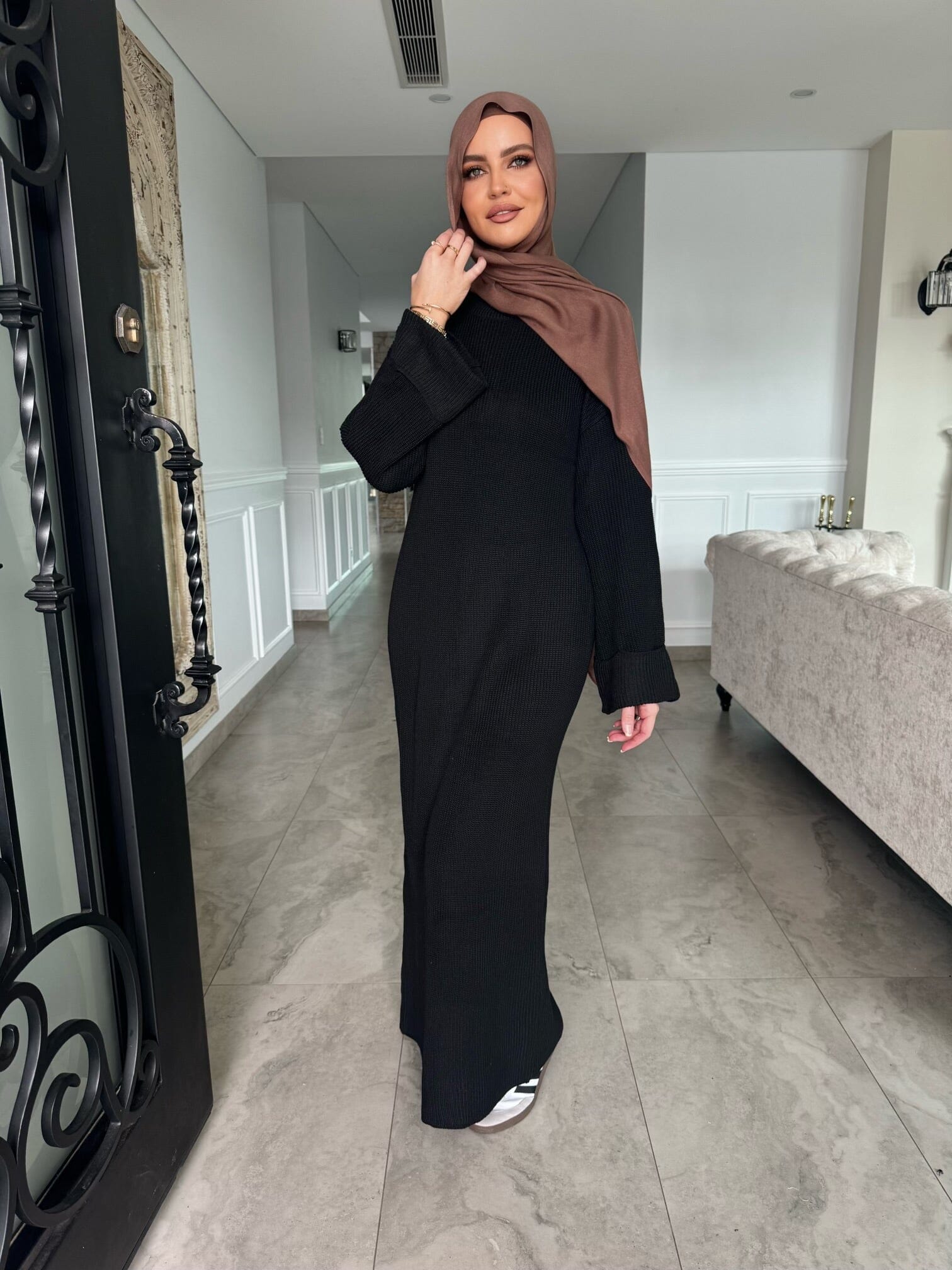 Belle Knit Abaya