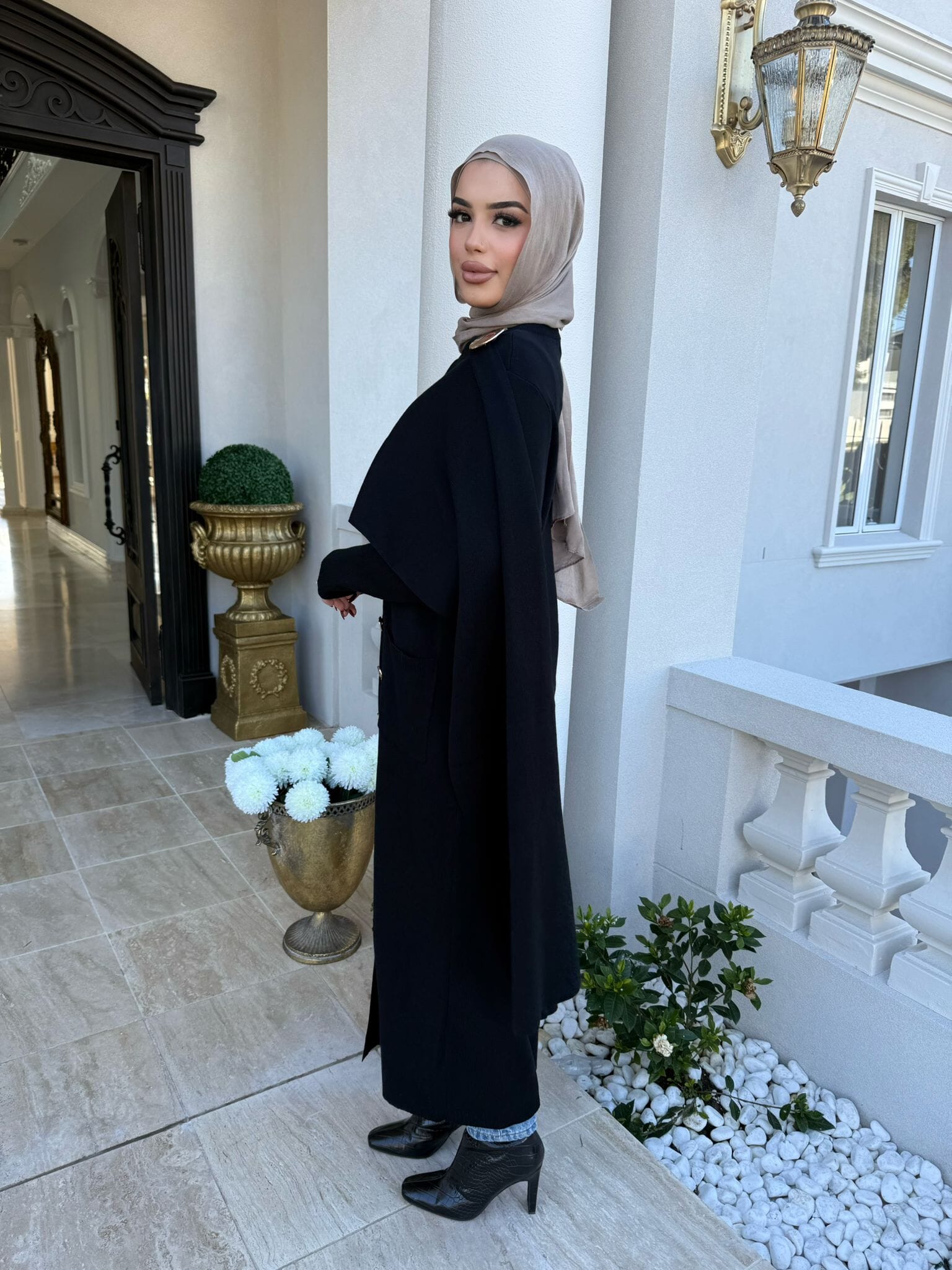 Shawl Knit Cardigan