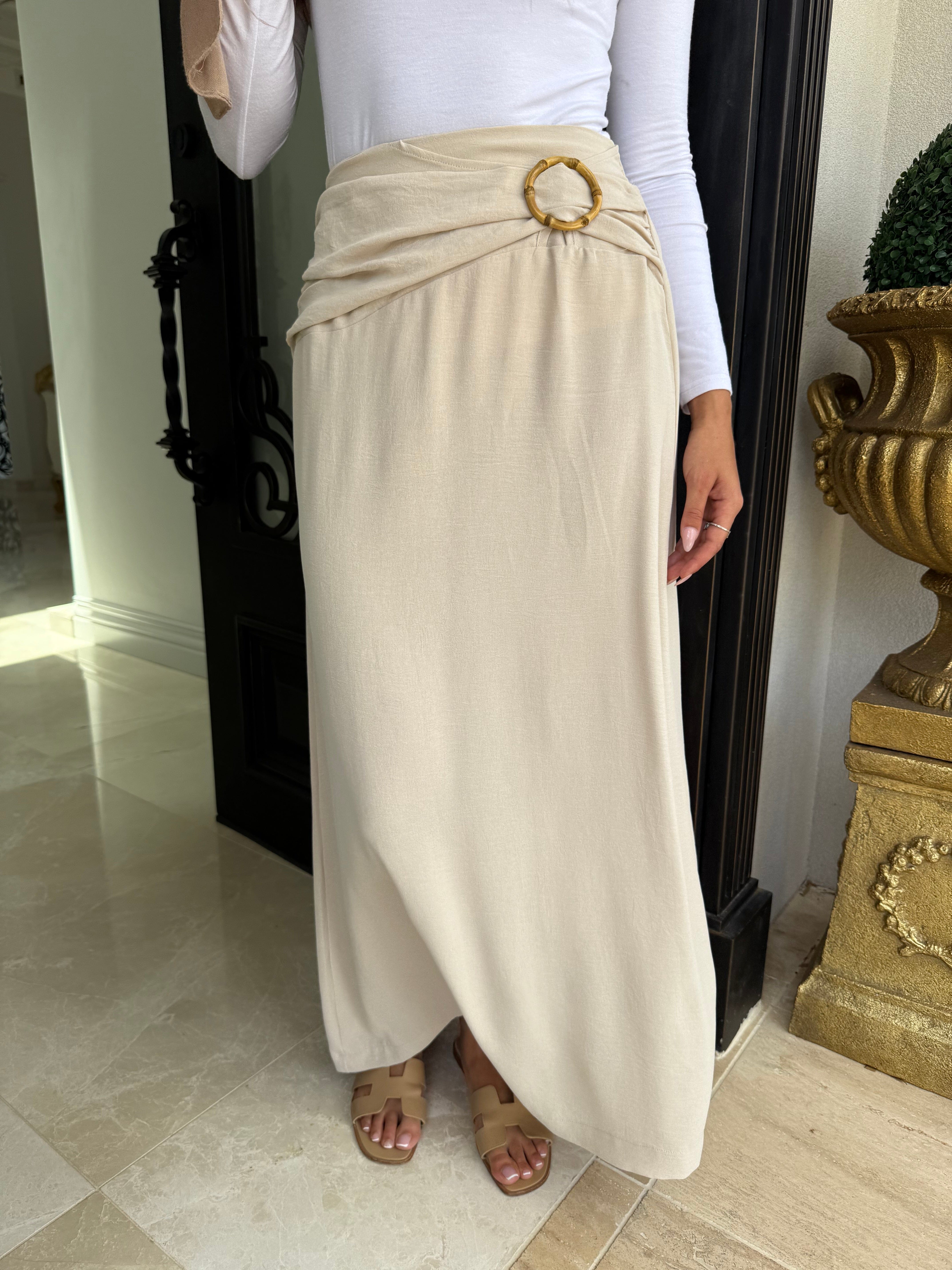 Nour Opened Abaya Set