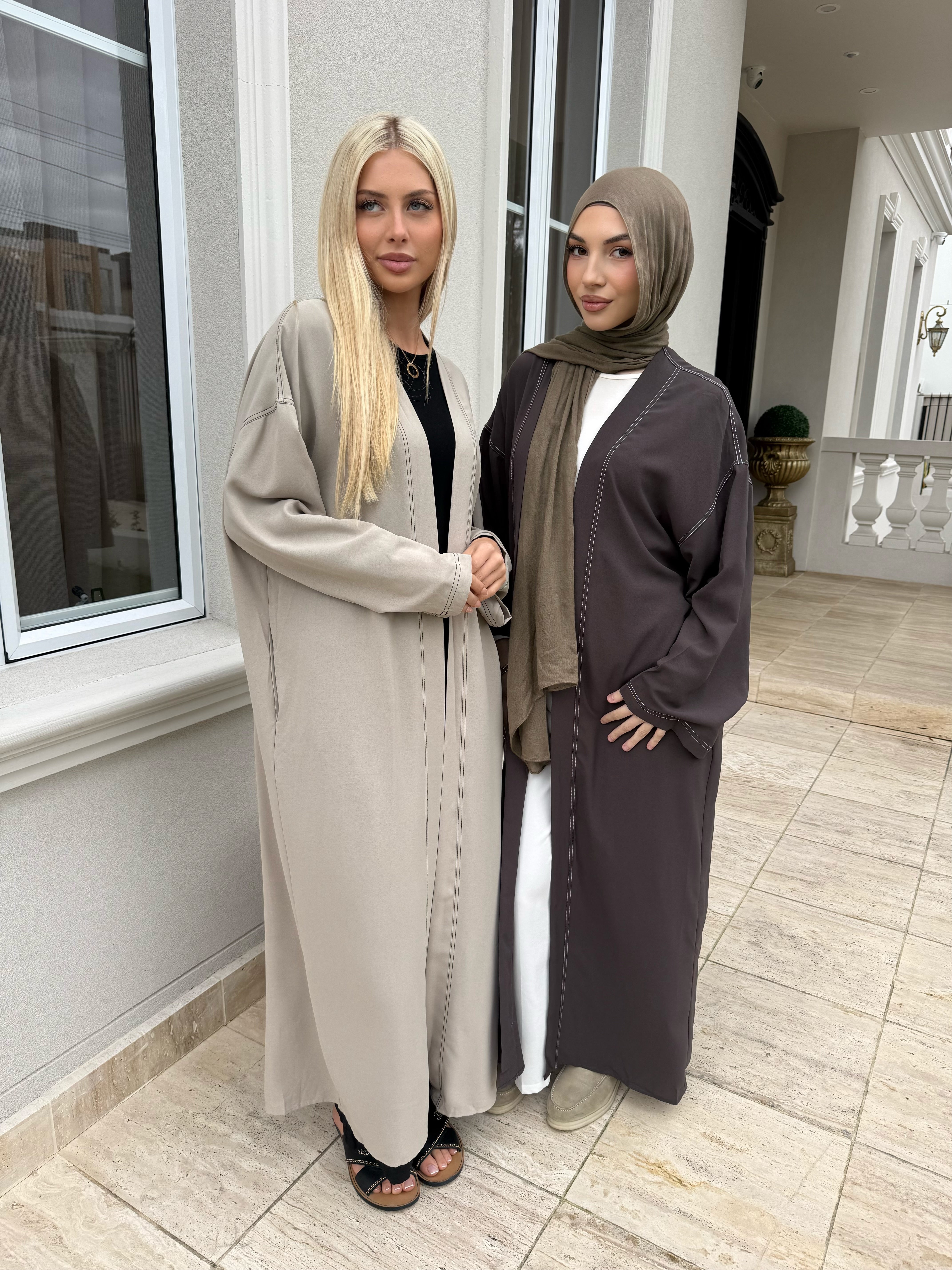 Trimmed Abaya