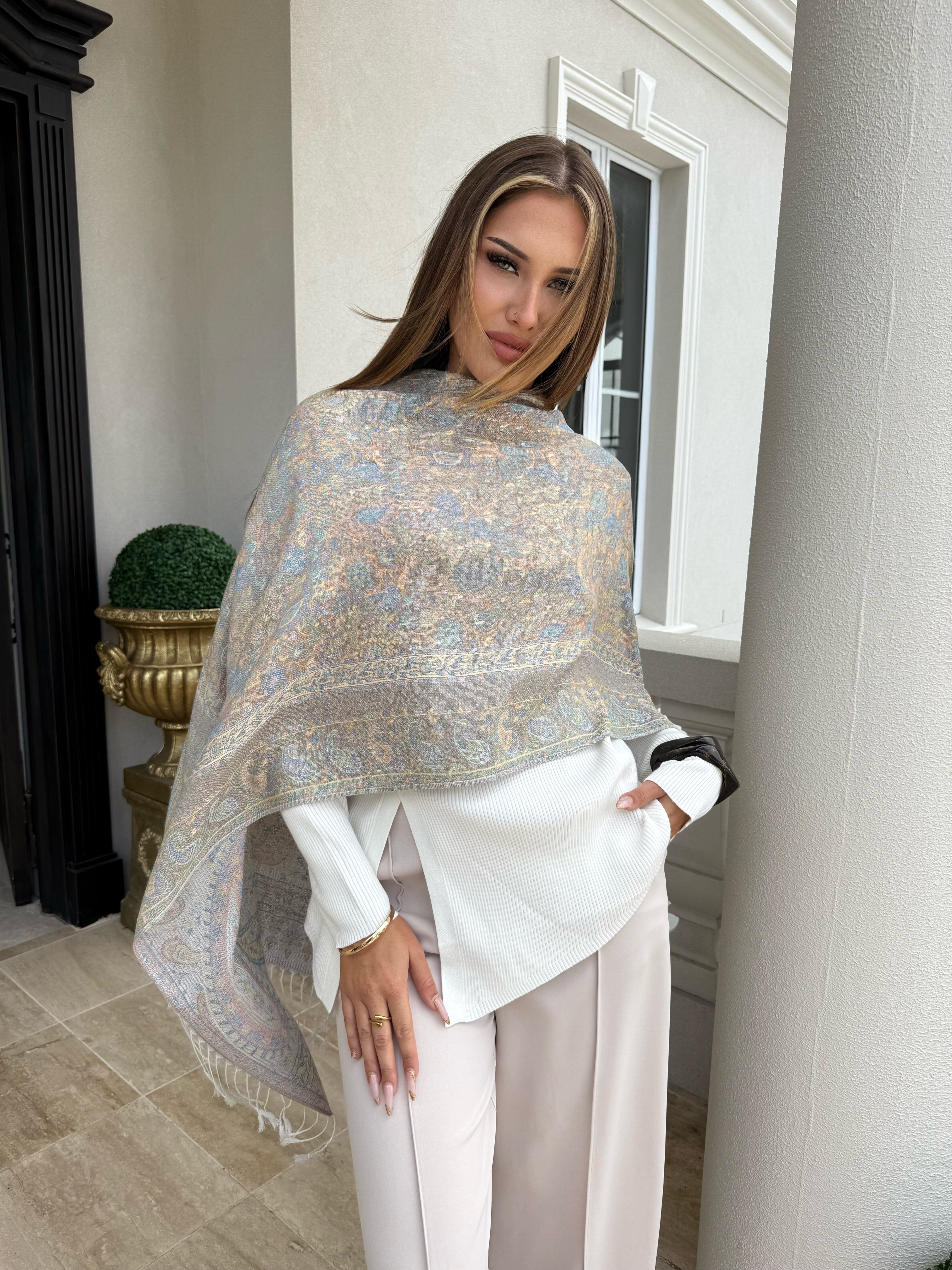 Layali Pashmina Shawl