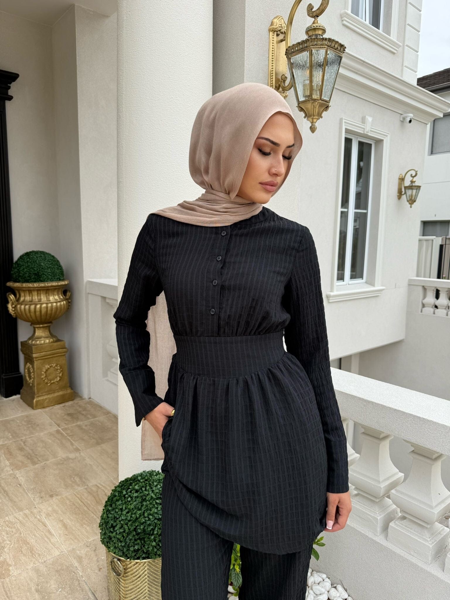Textured Crepe Set