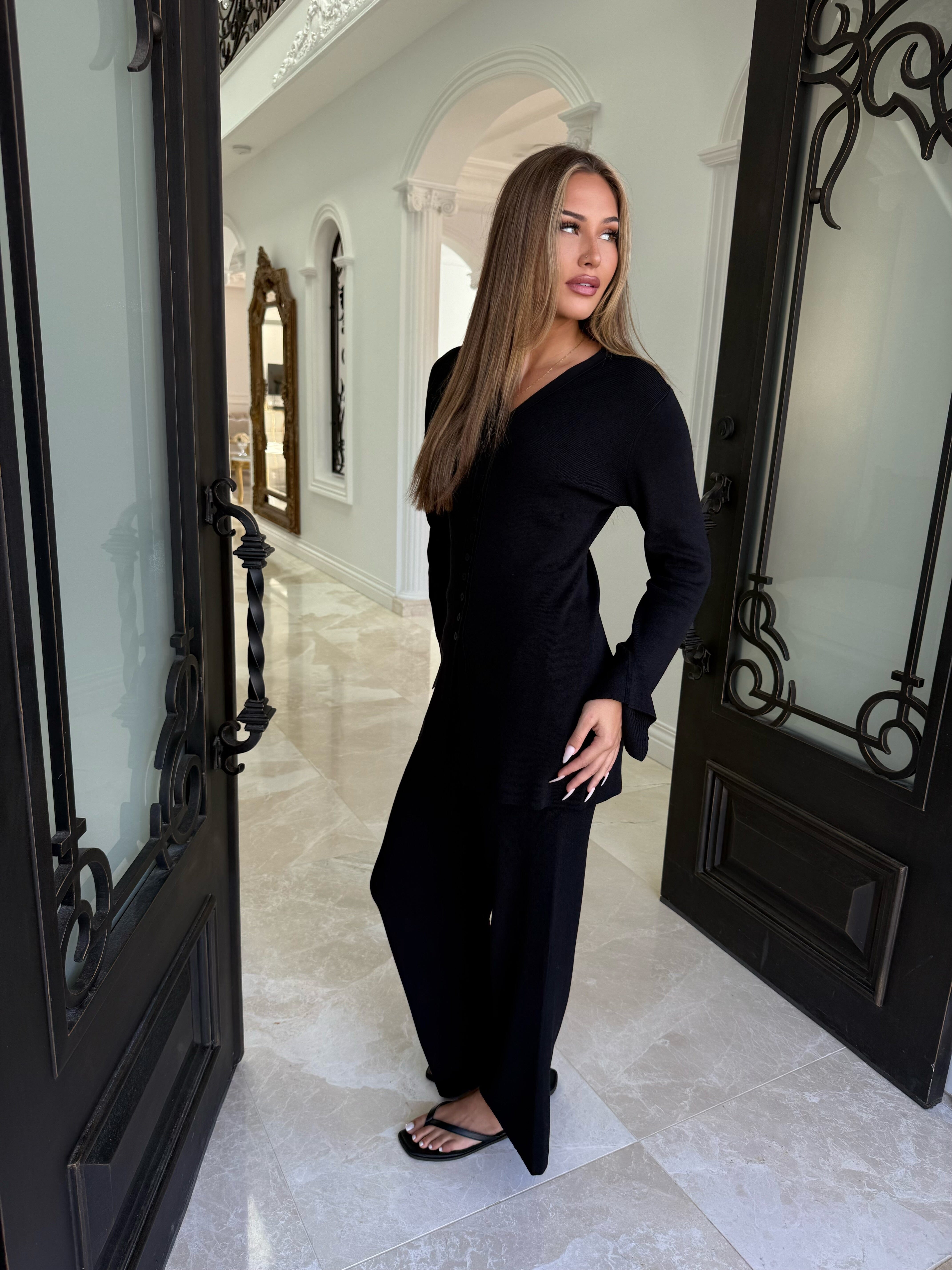 Thin Knit Button Set