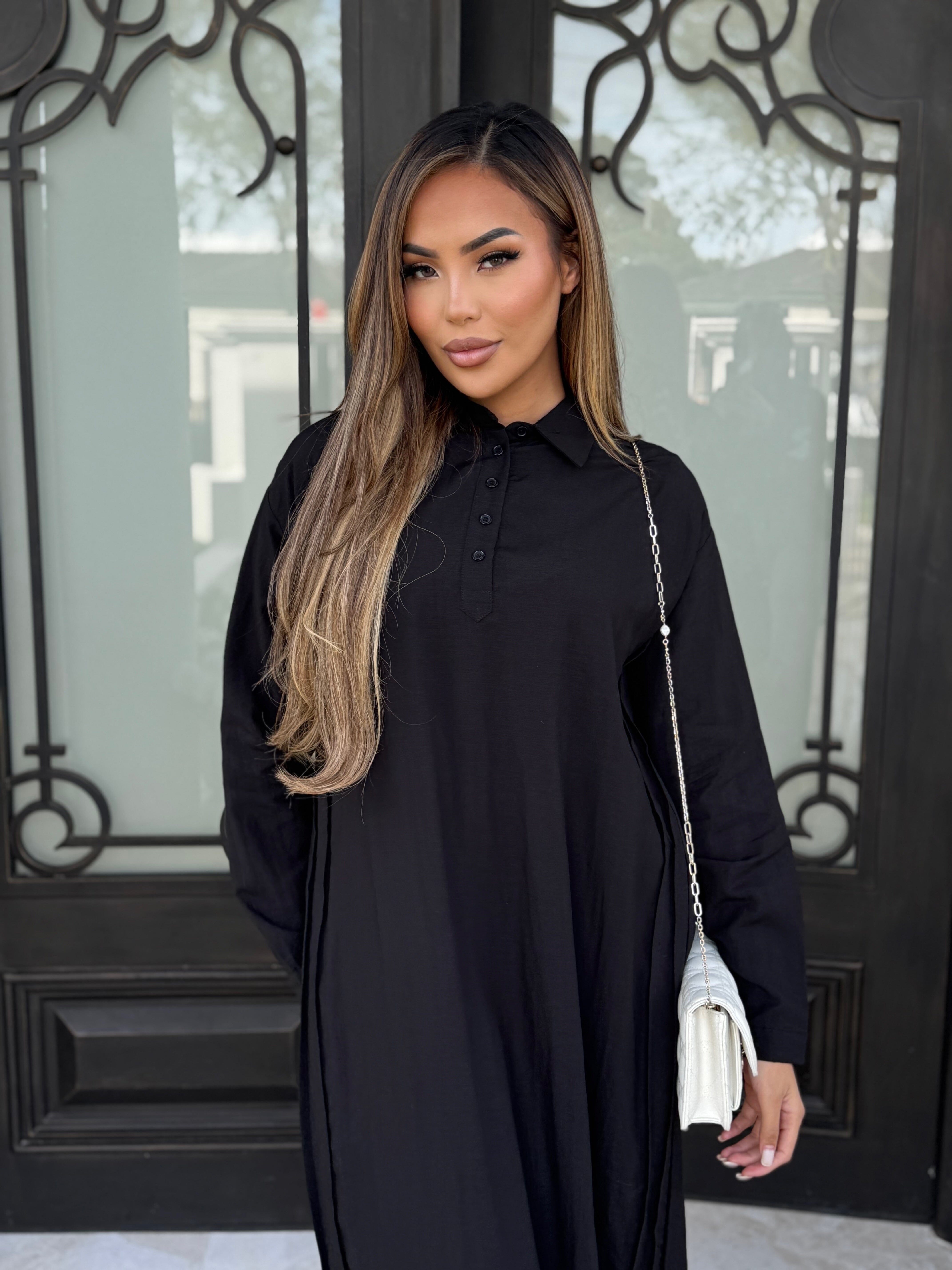 Linen Abaya
