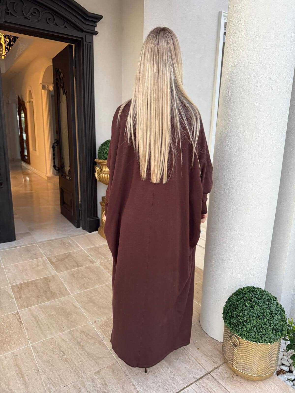 Knit Abaya Kimono