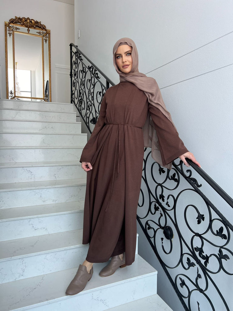 Knit Abaya Set