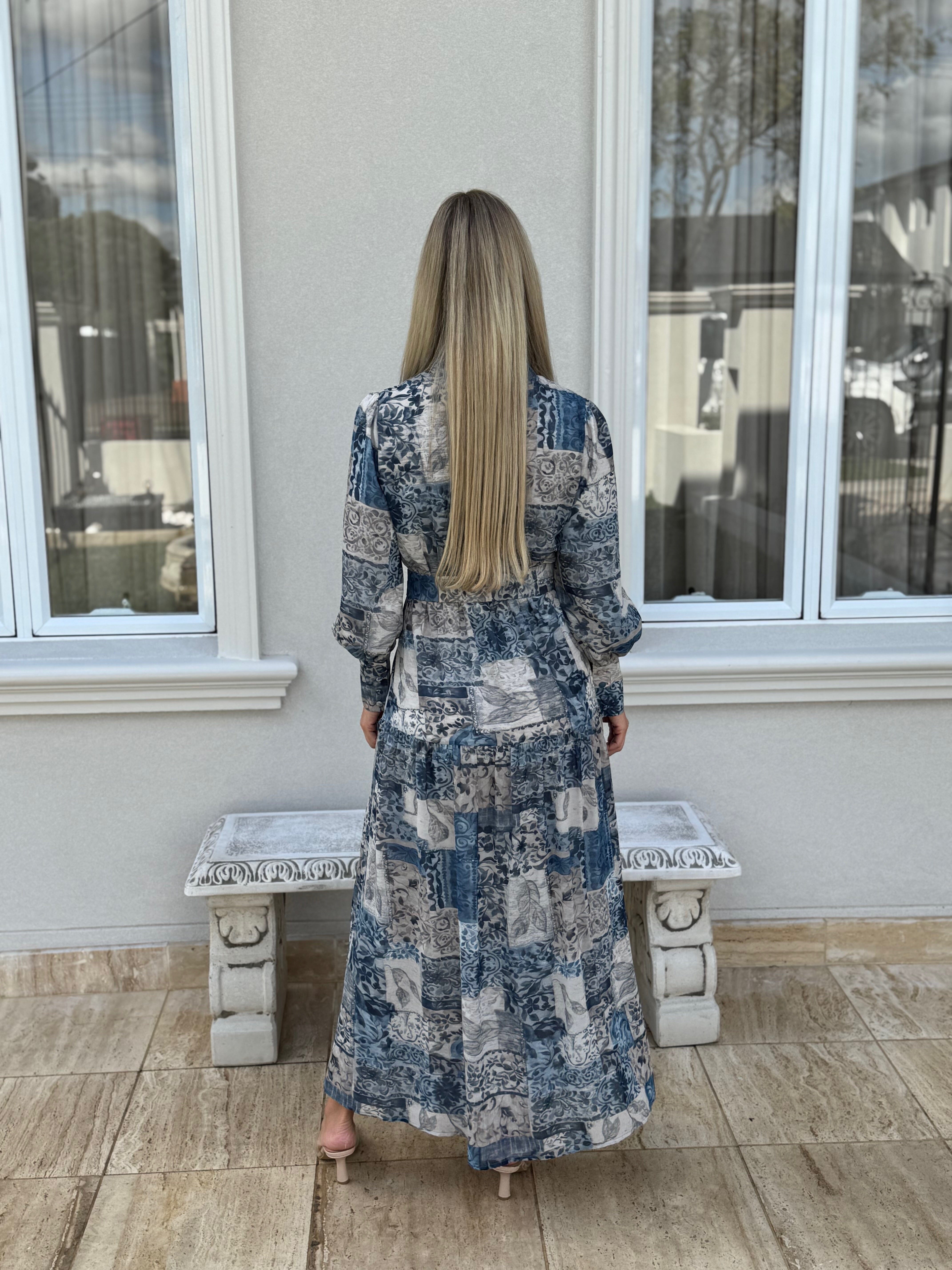 Lina Printed Dress