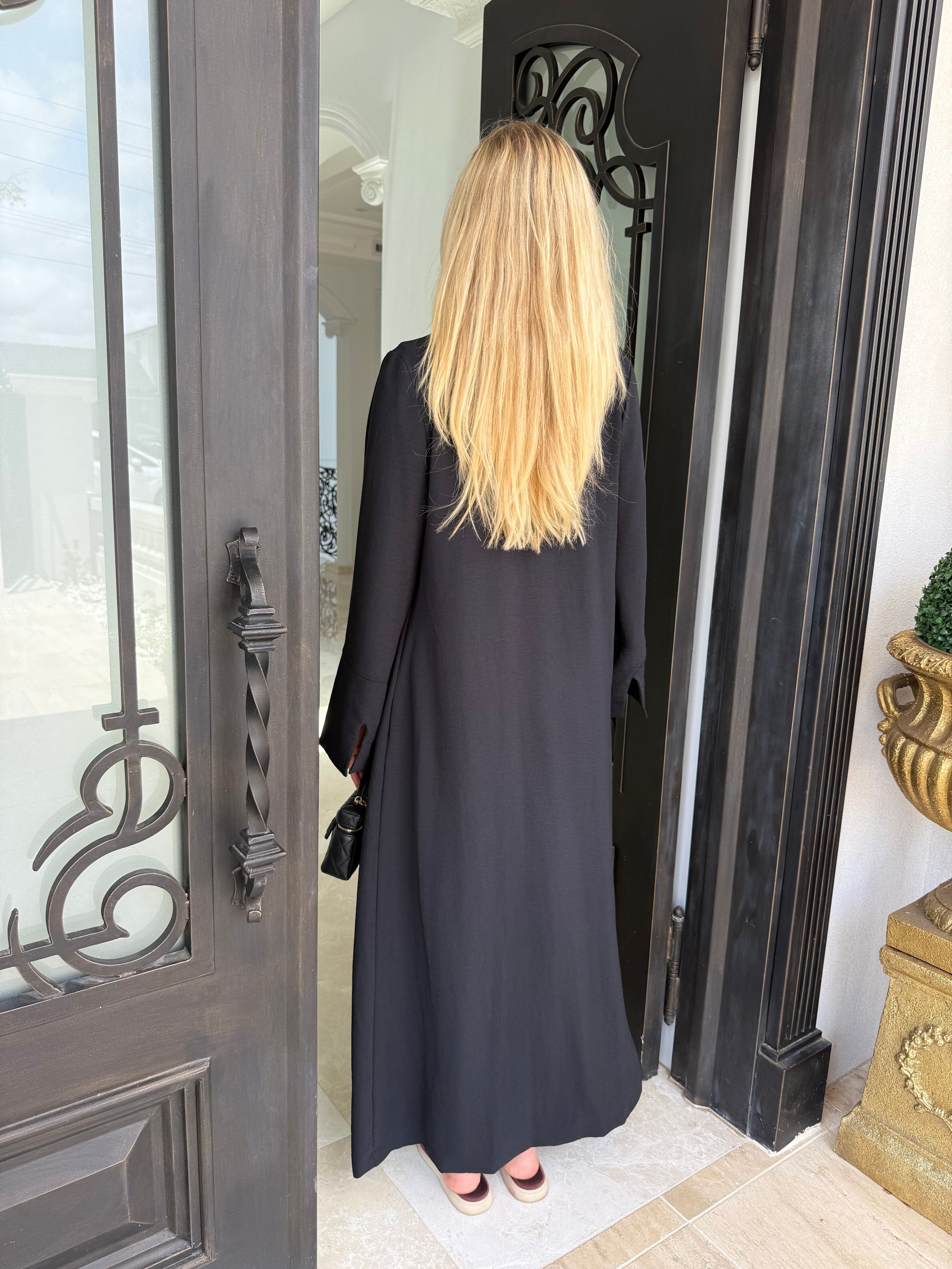 Nour Opened Abaya Set