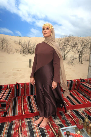 Al Sahara 2 Tone Dress