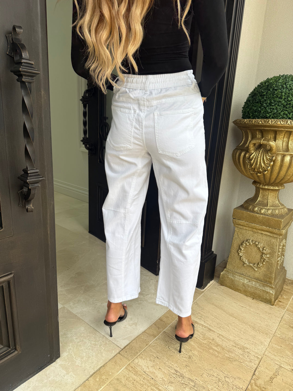 Barrel Pocket Jeans