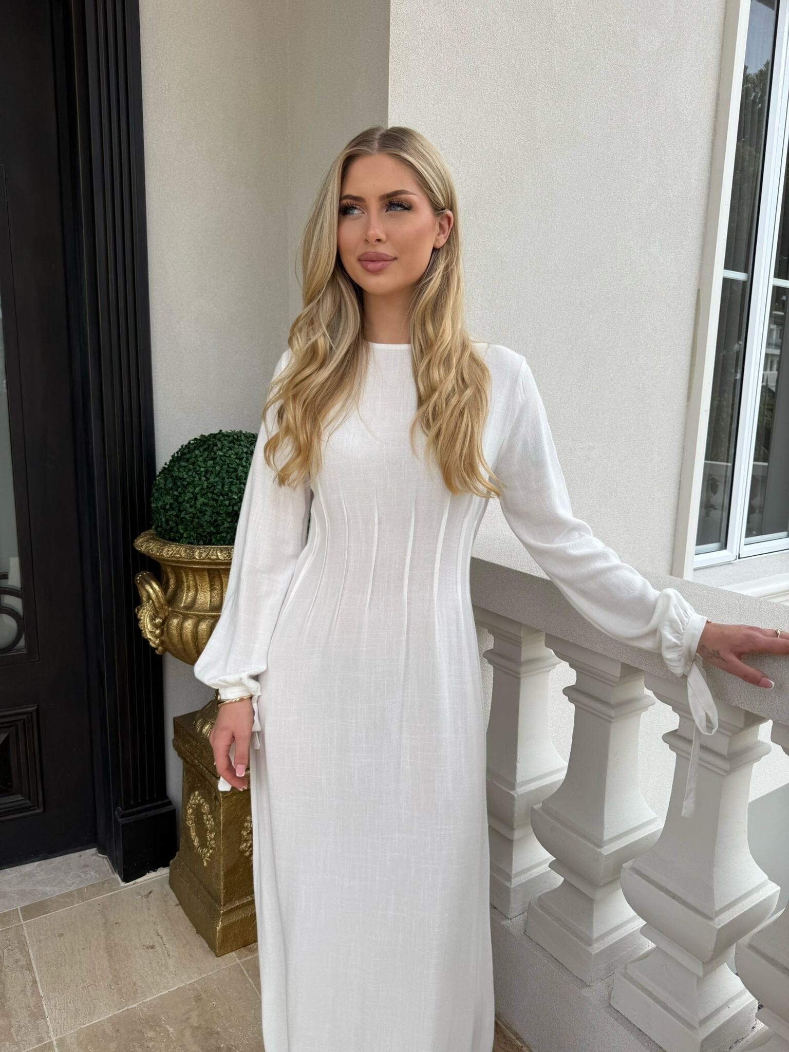 Hayaa Linen Dress