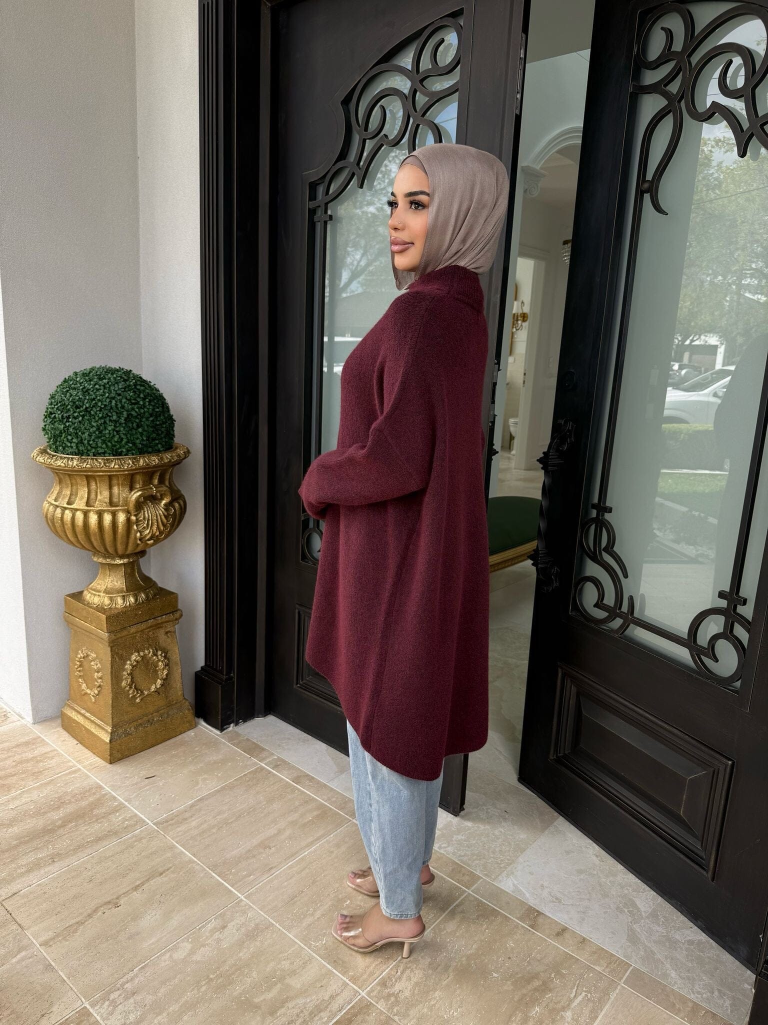 High Low Knit Jumper