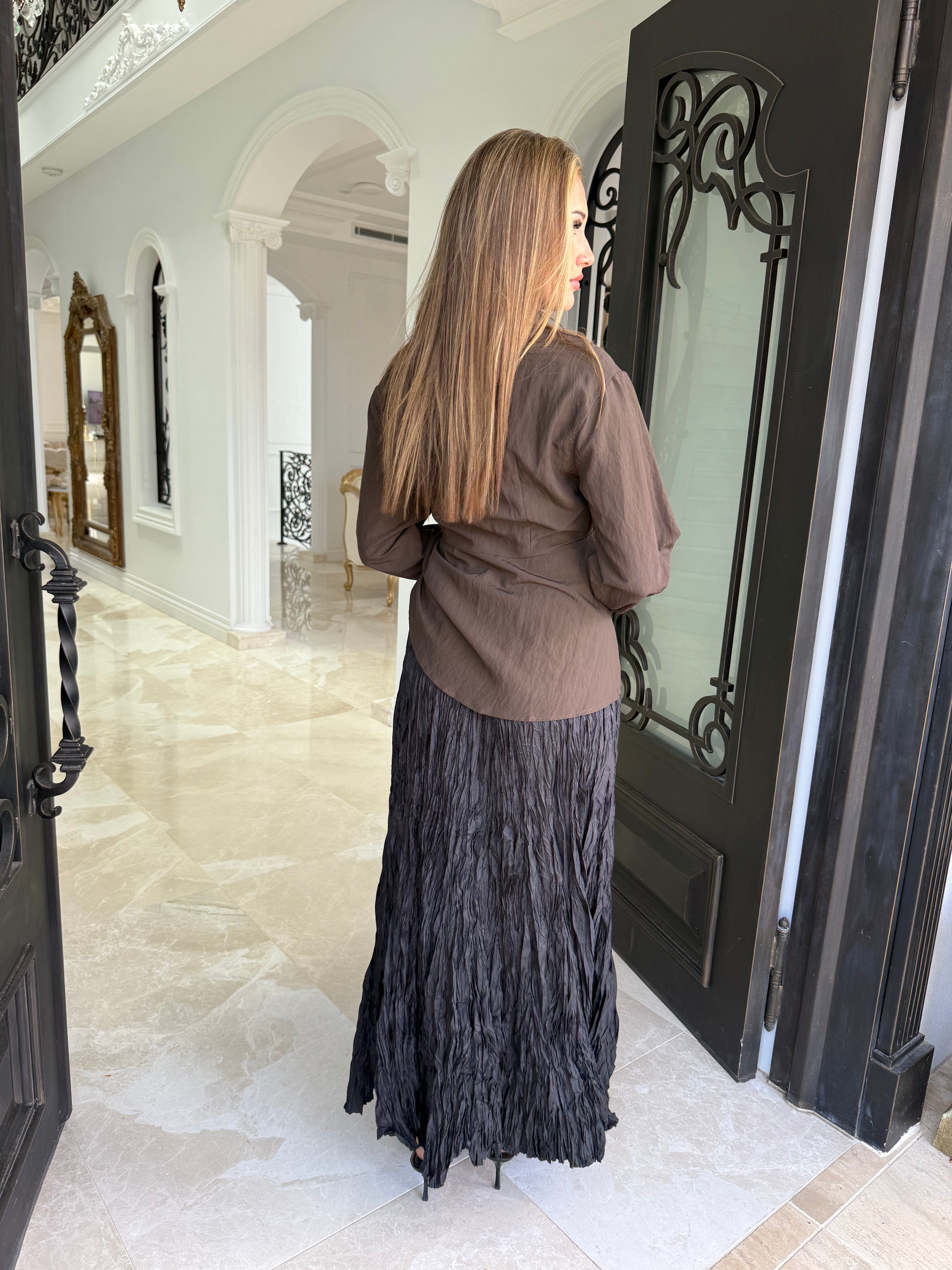 Layali Crinkle Skirt