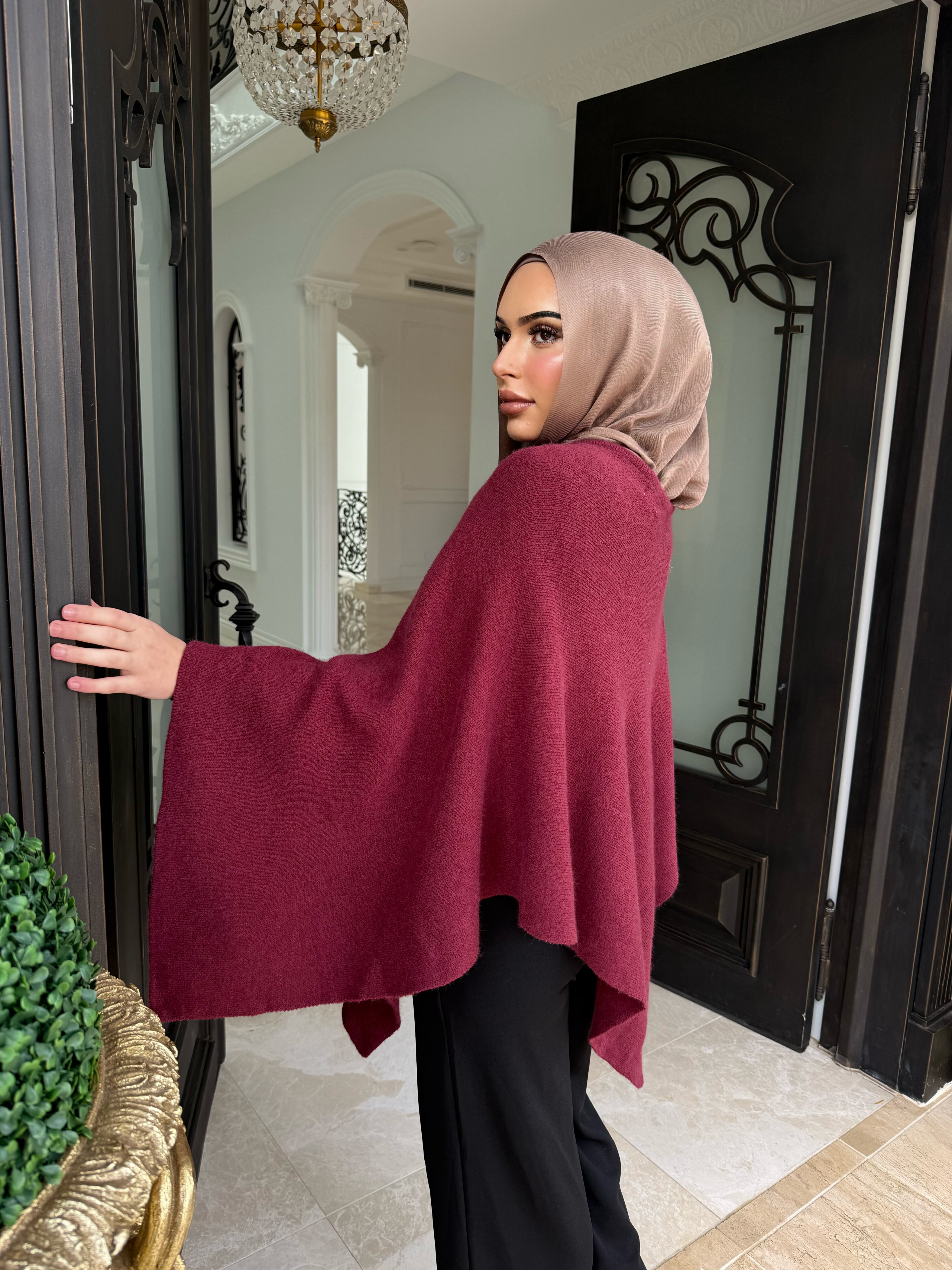 Knit Poncho