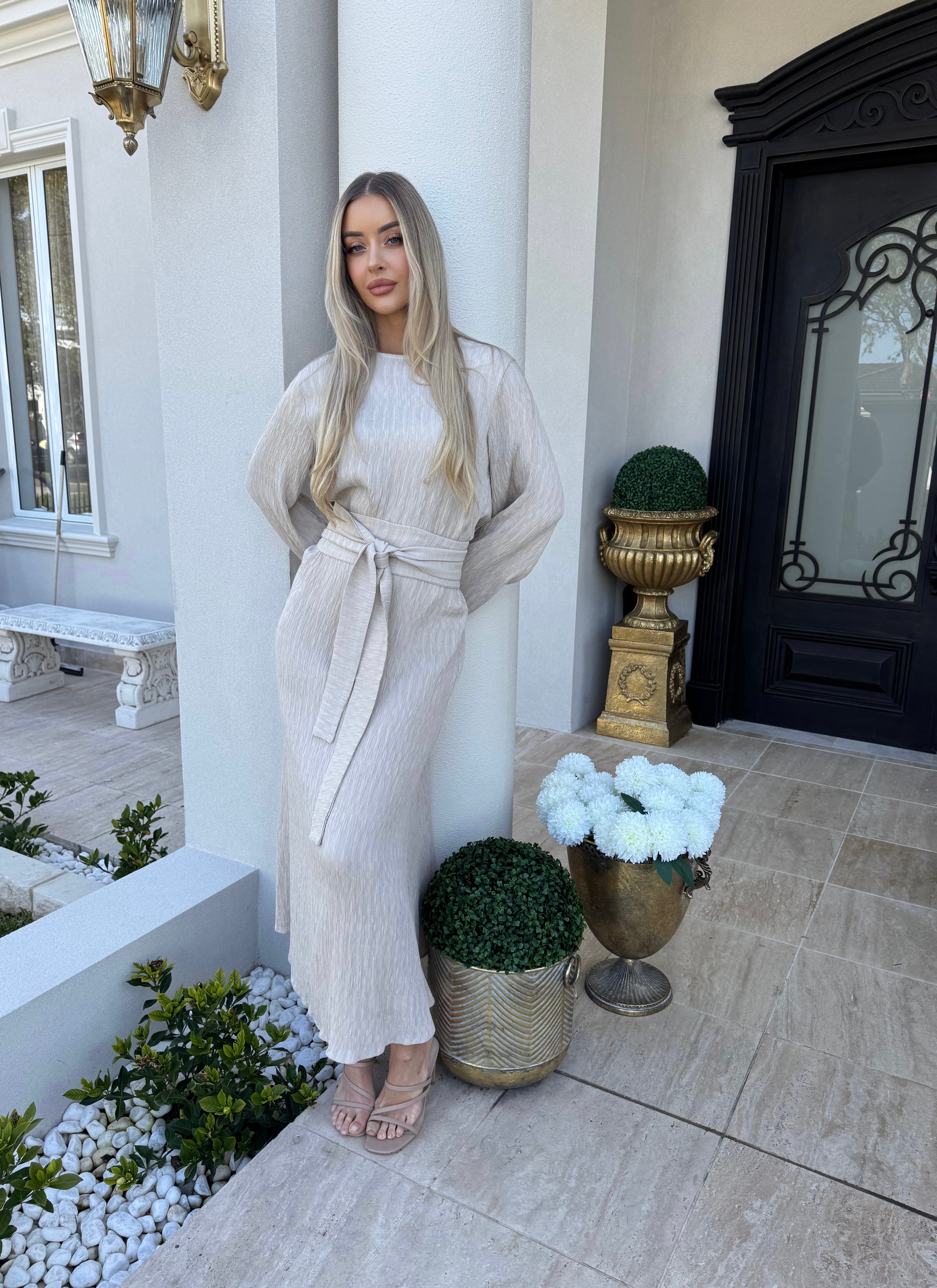 Crepe Maxi Length