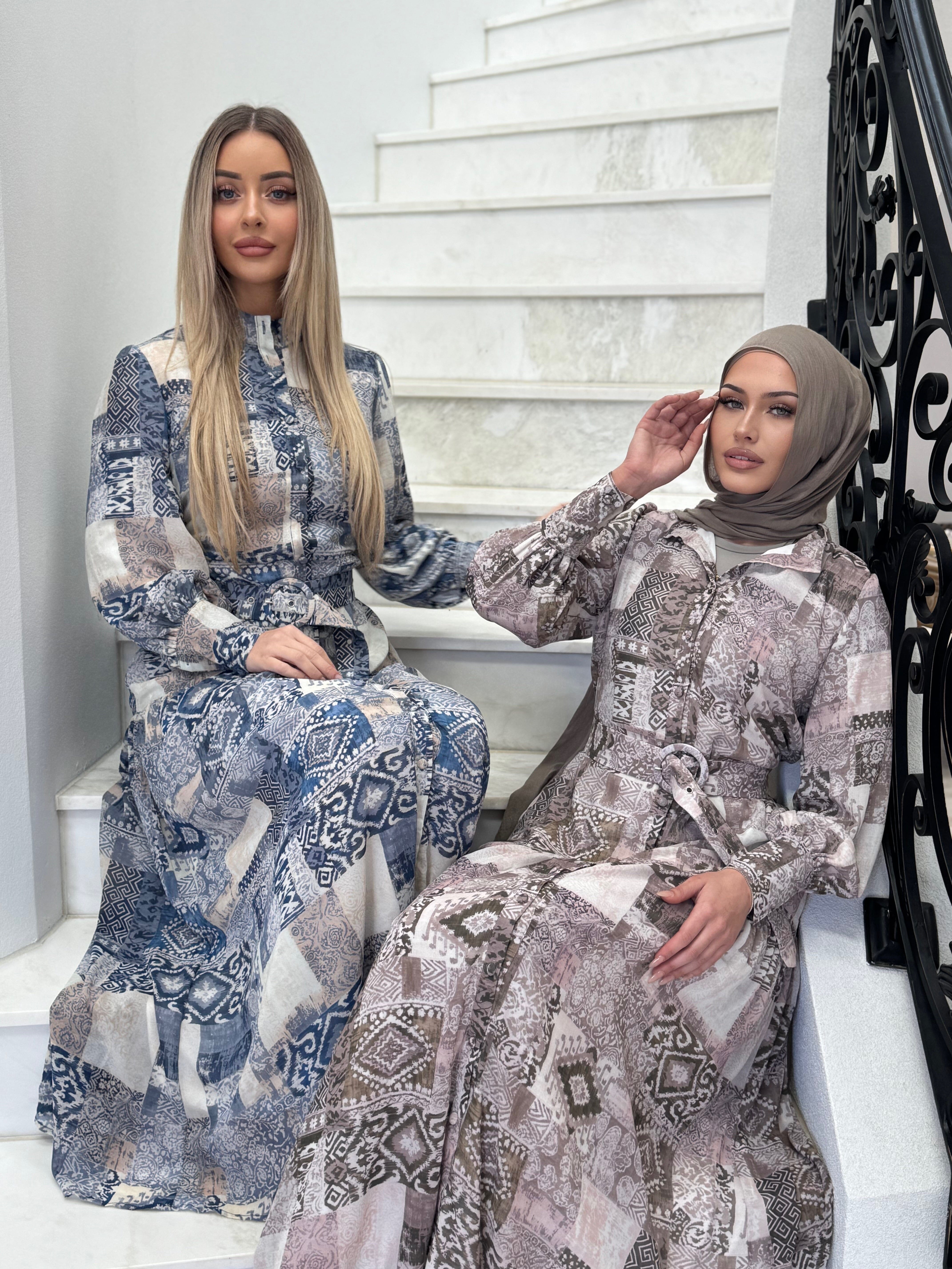 Anna Printed Dress
