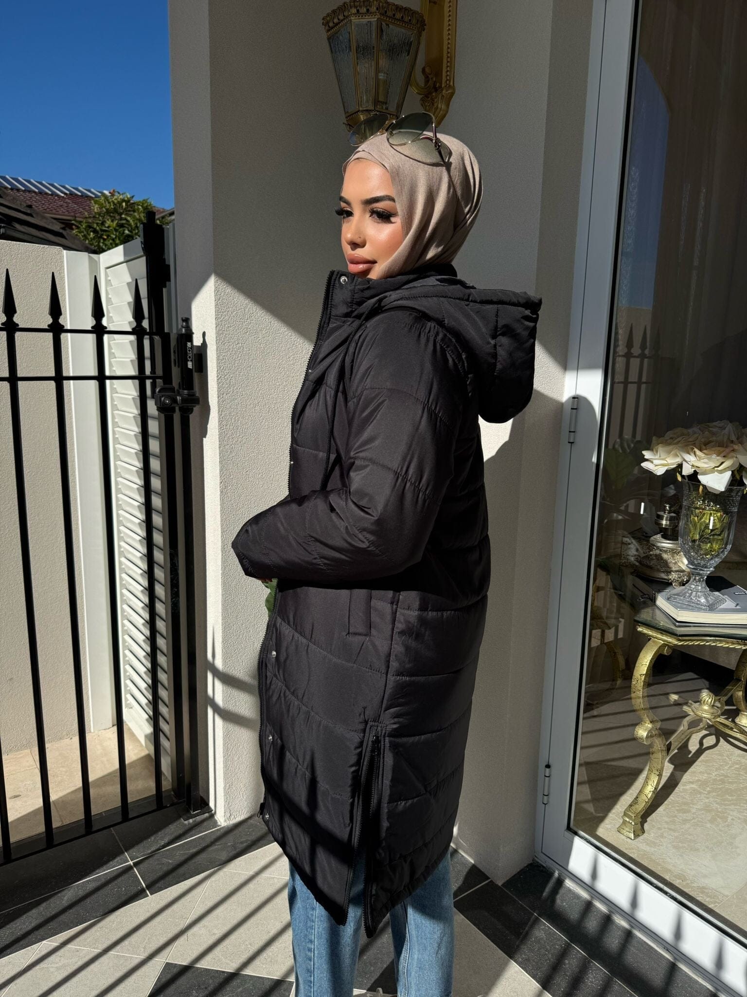 Zipper Puffer jacket