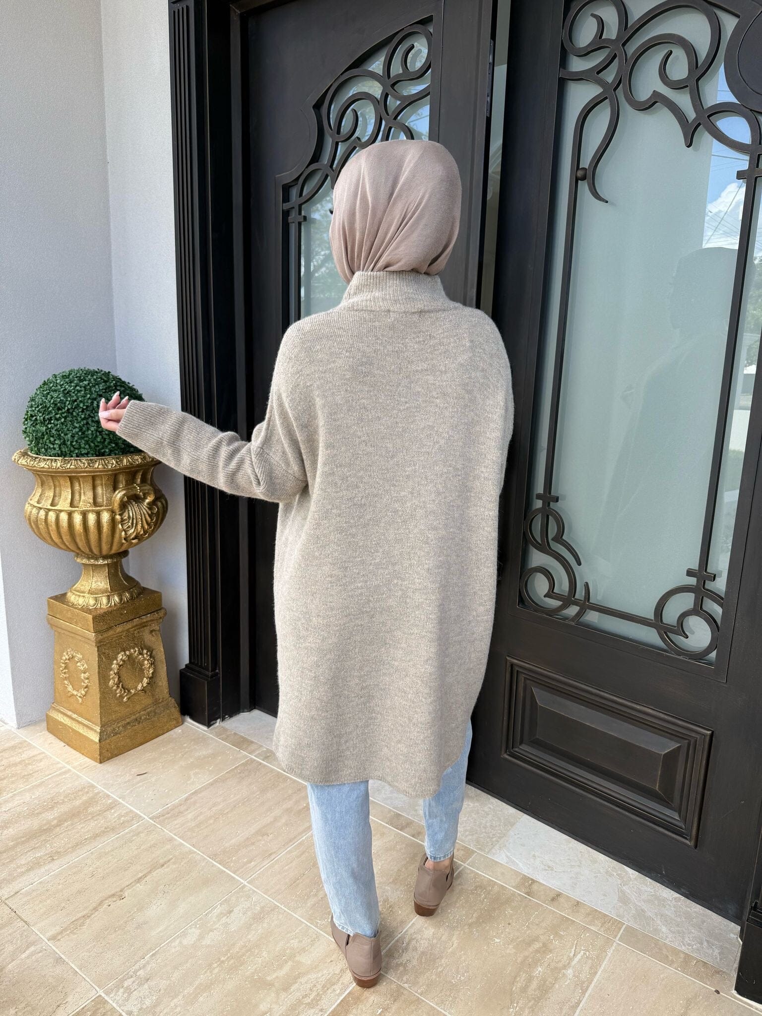 High Low Knit Jumper