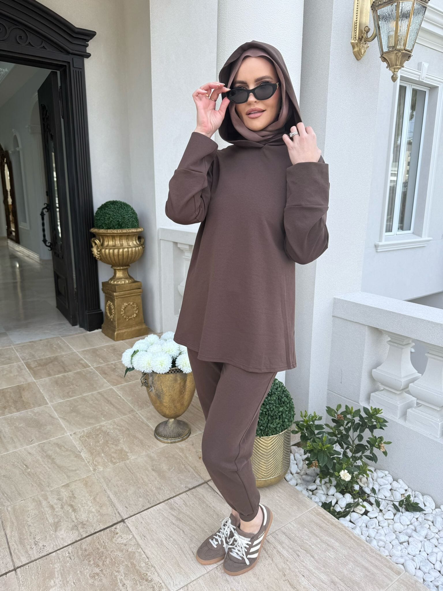 Hoodi Ponte Set