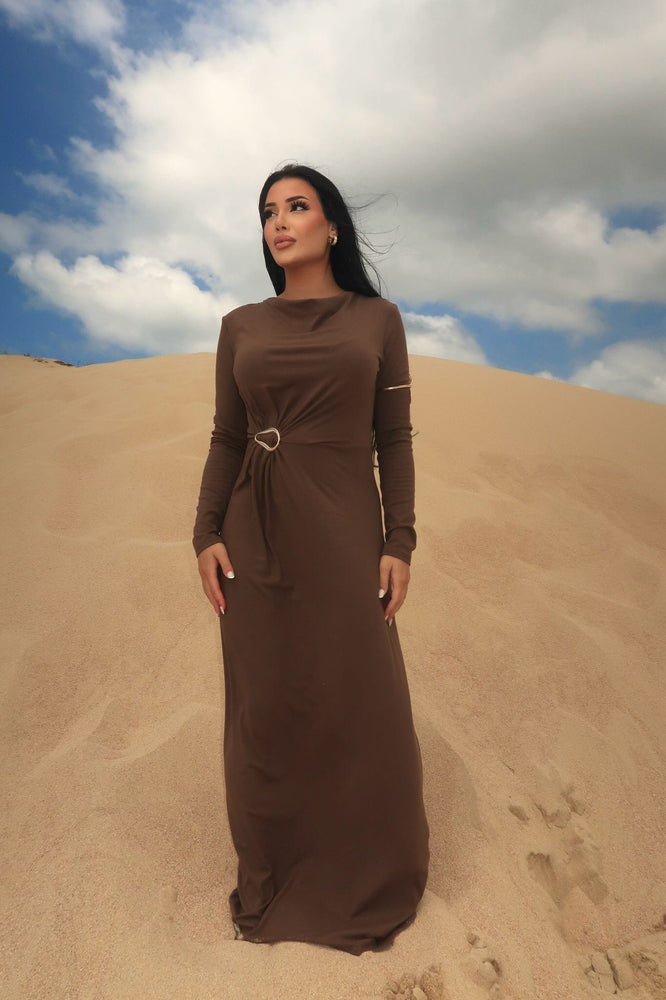 Al Sahara Ribbed Dress