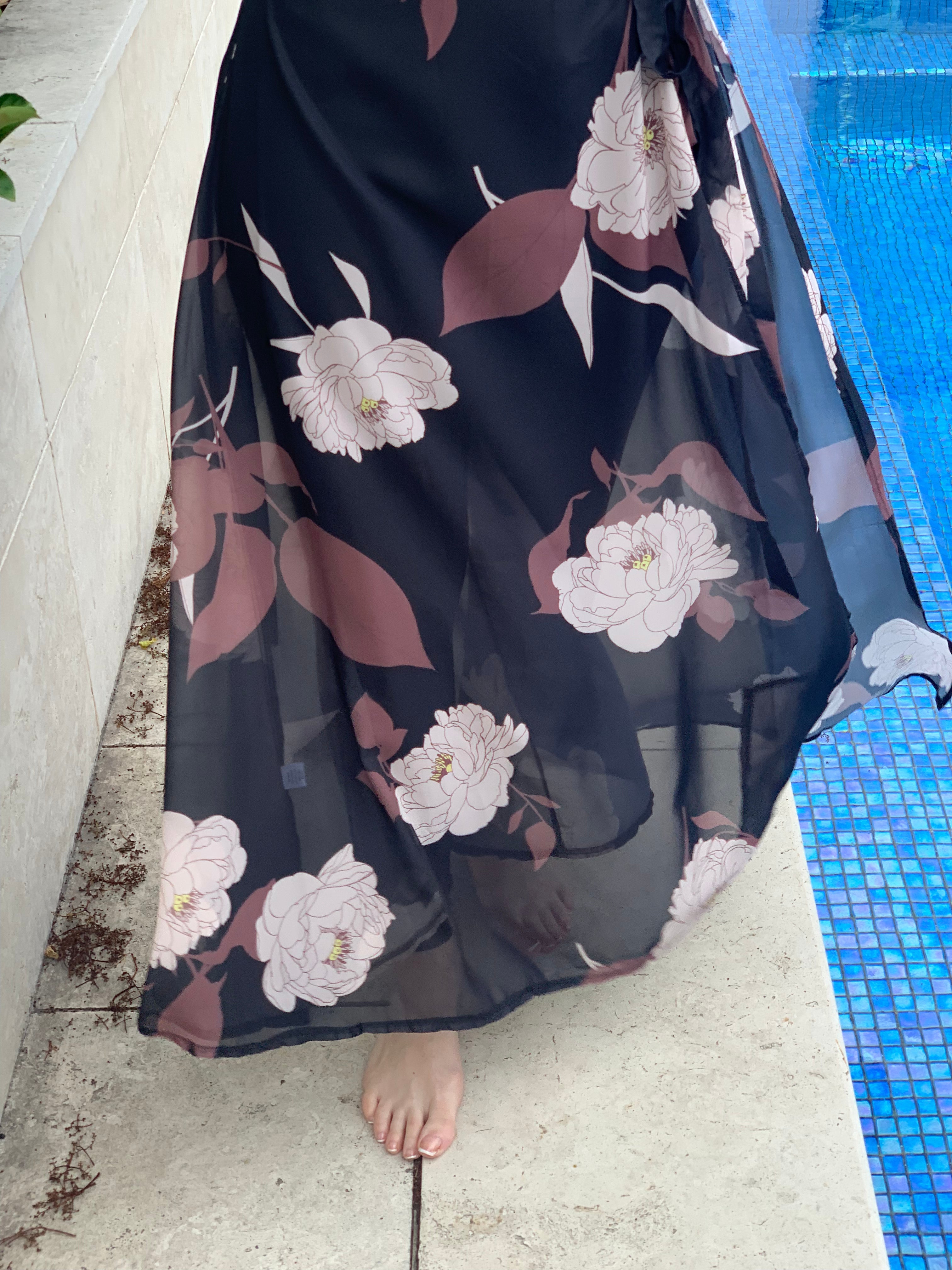 Floral Swim Sarong