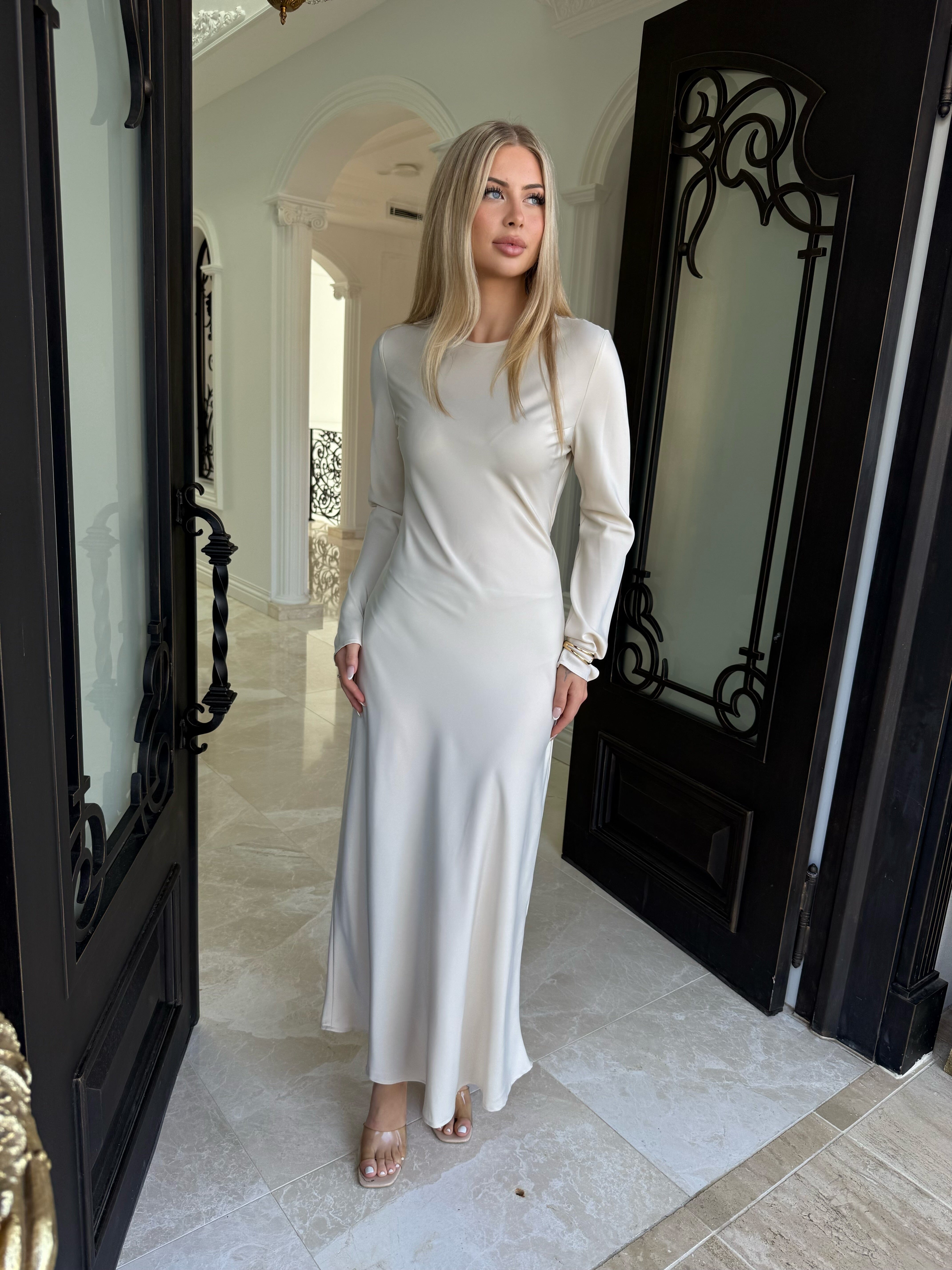 Satin Slip Dress