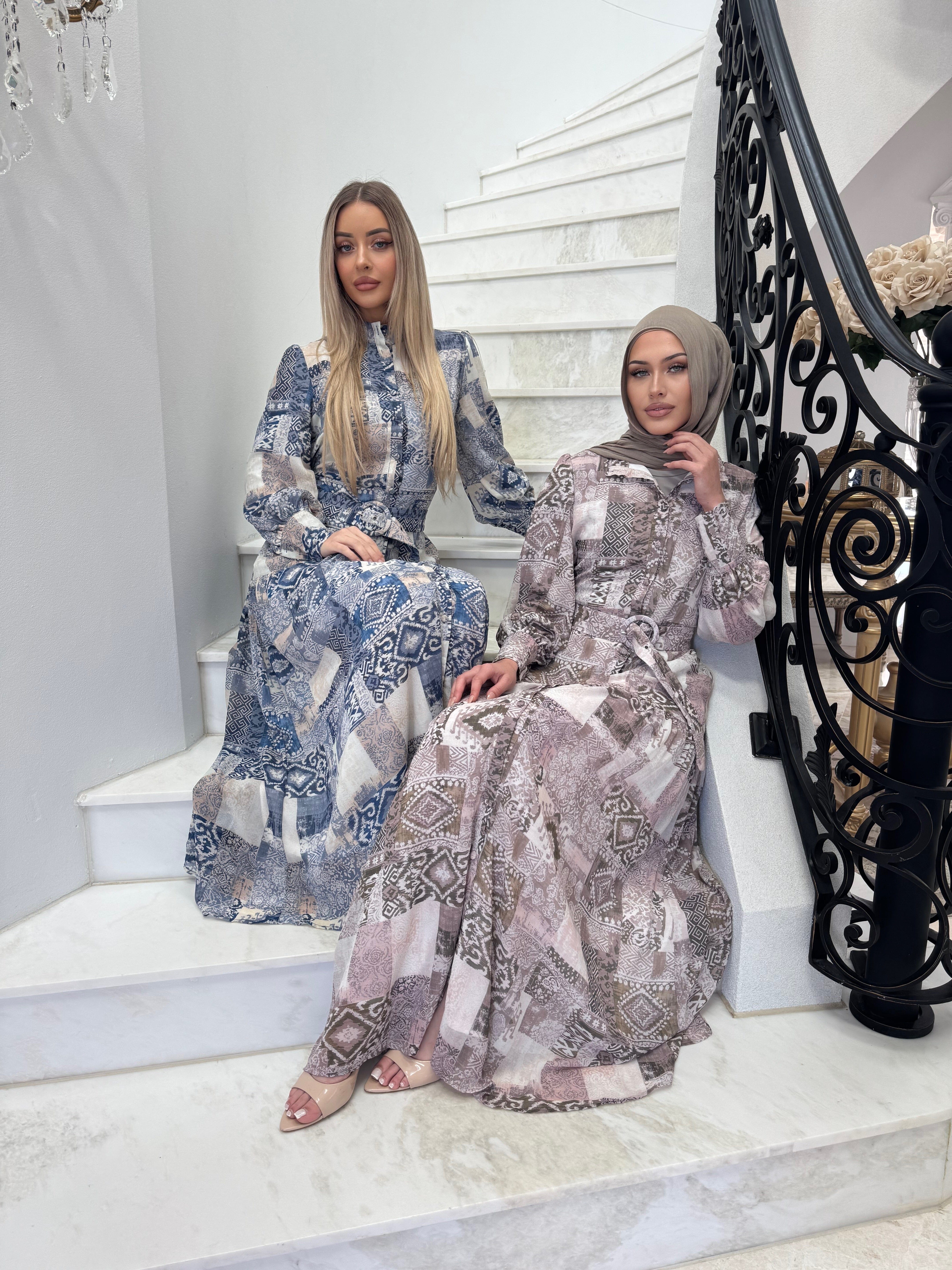 Anna Printed Dress