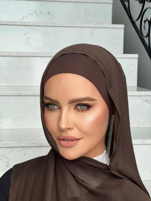 
            
                Load image into Gallery viewer, Smoke khaki Hijab Set
            
        