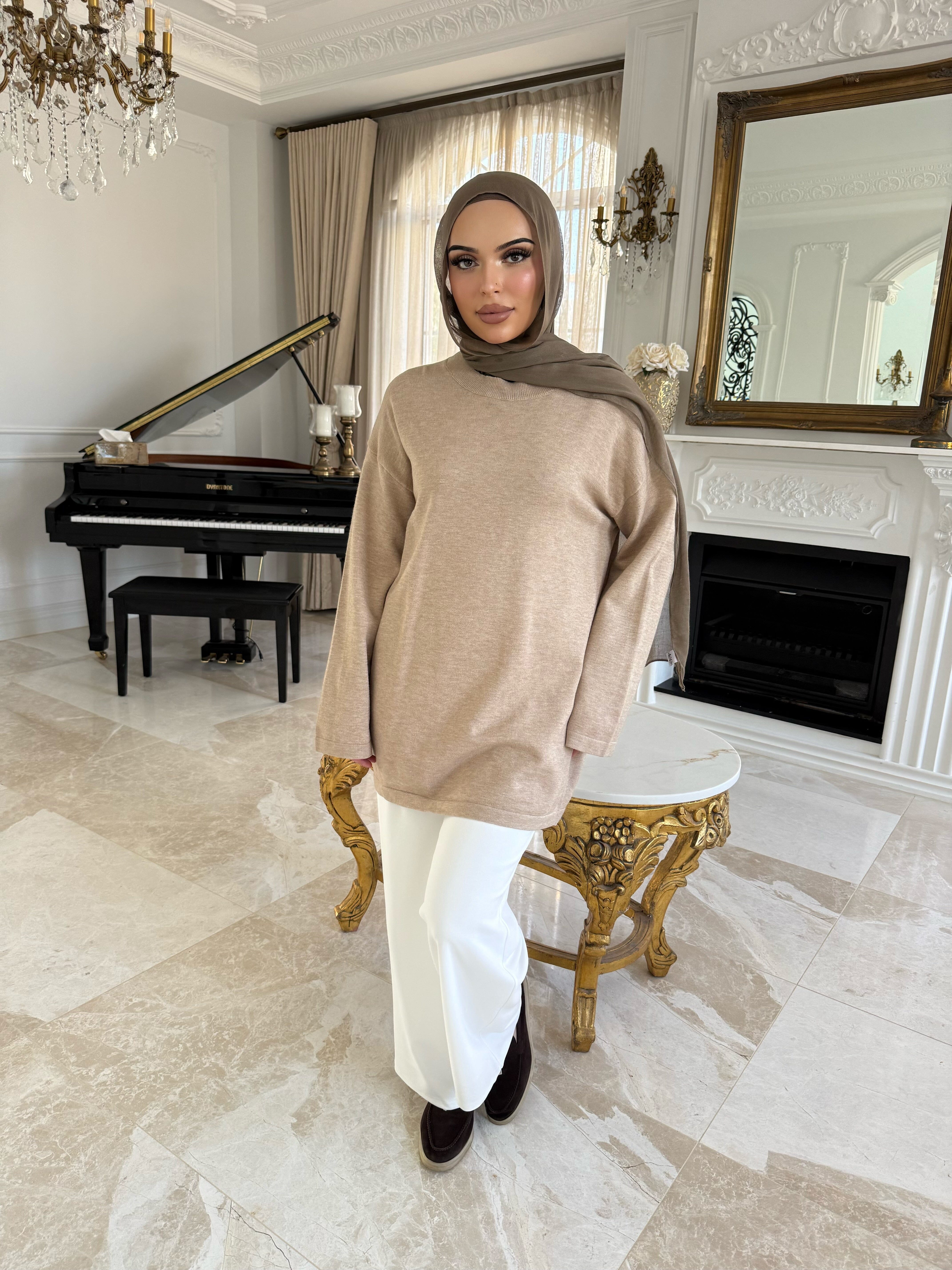 Crew Neck Soft Jumper