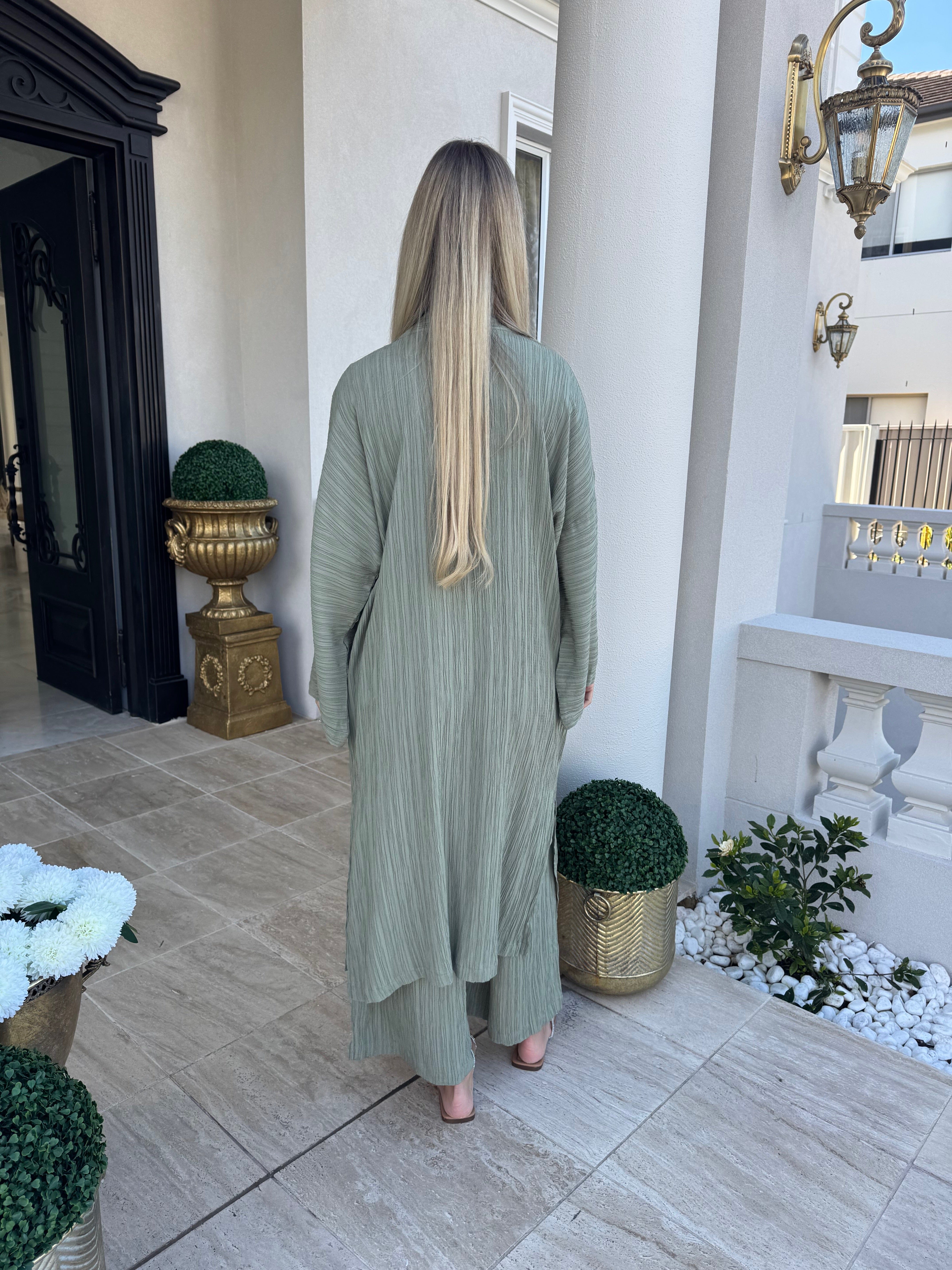 Wafa Cardigan Set