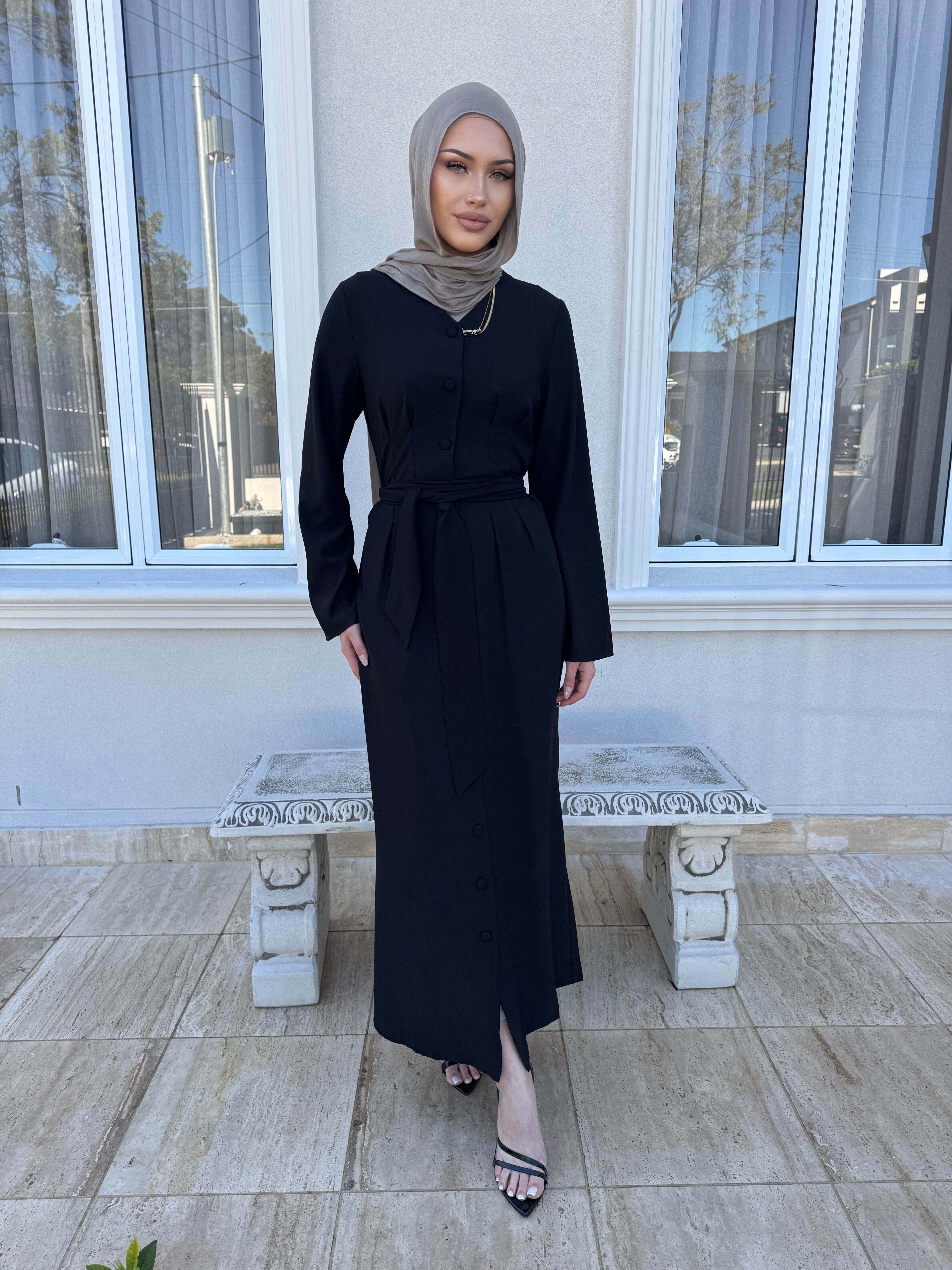 Nadia Button Dress