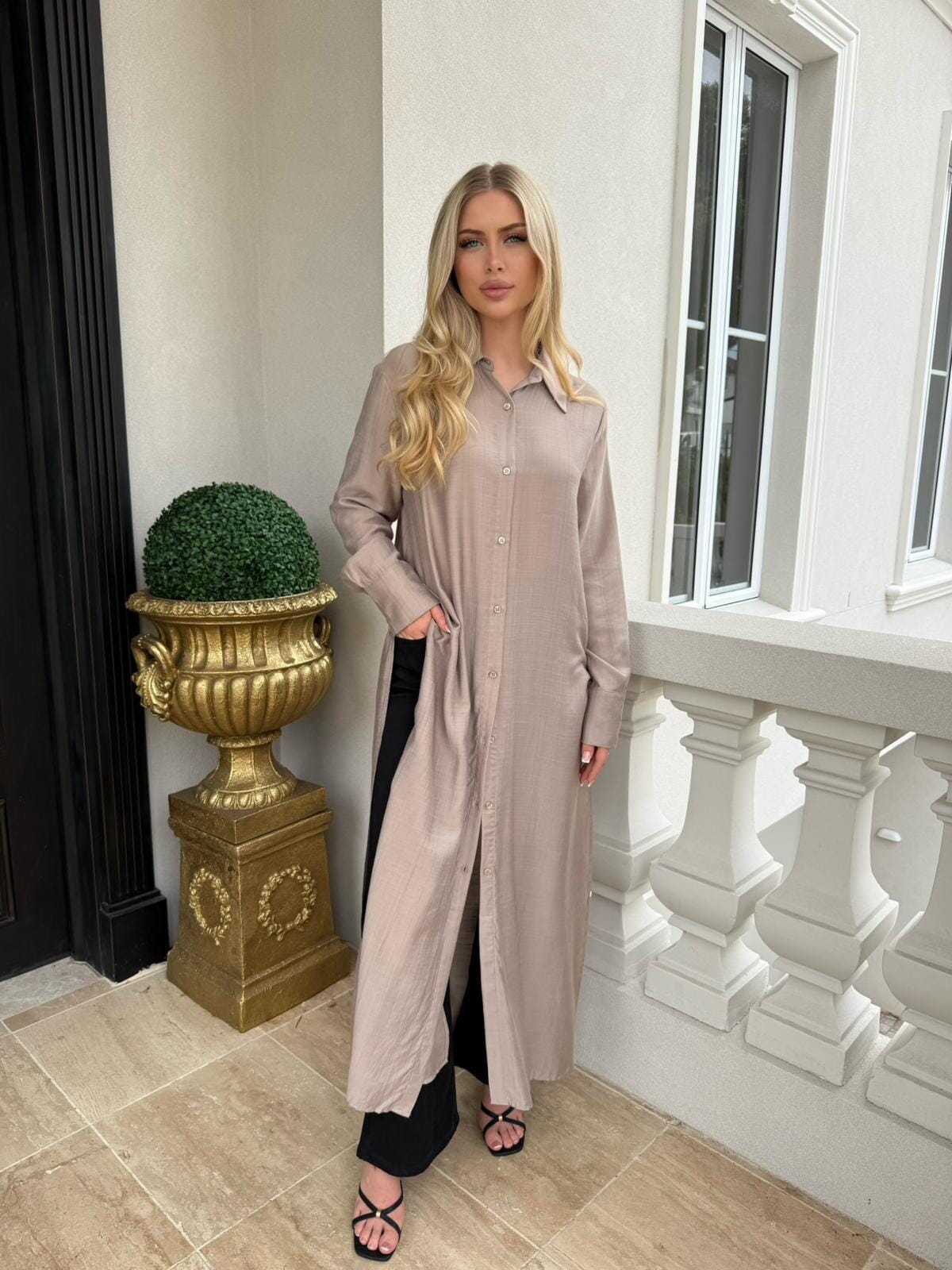 Split Shirt/Dress