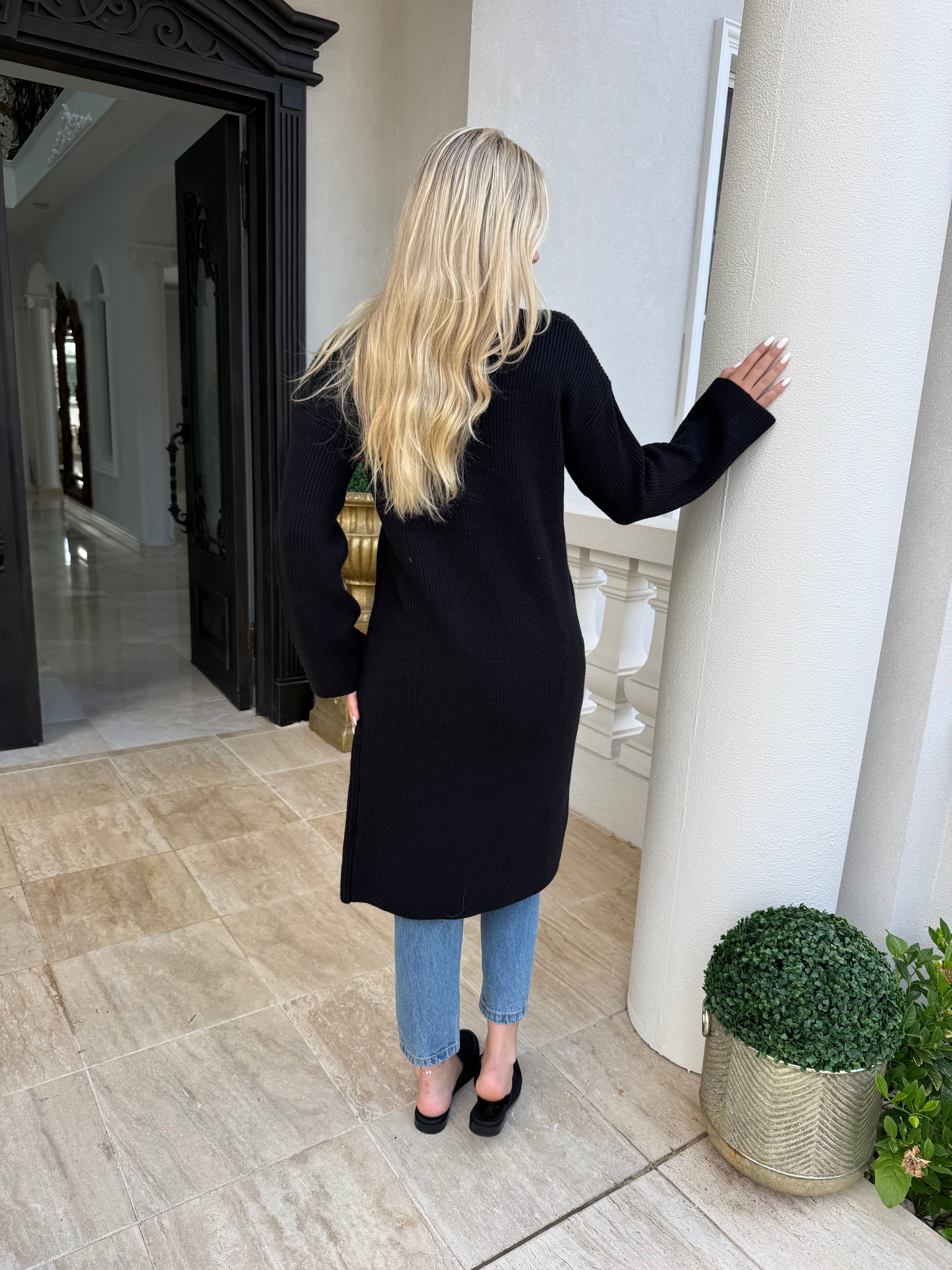 Knit Split Tunic