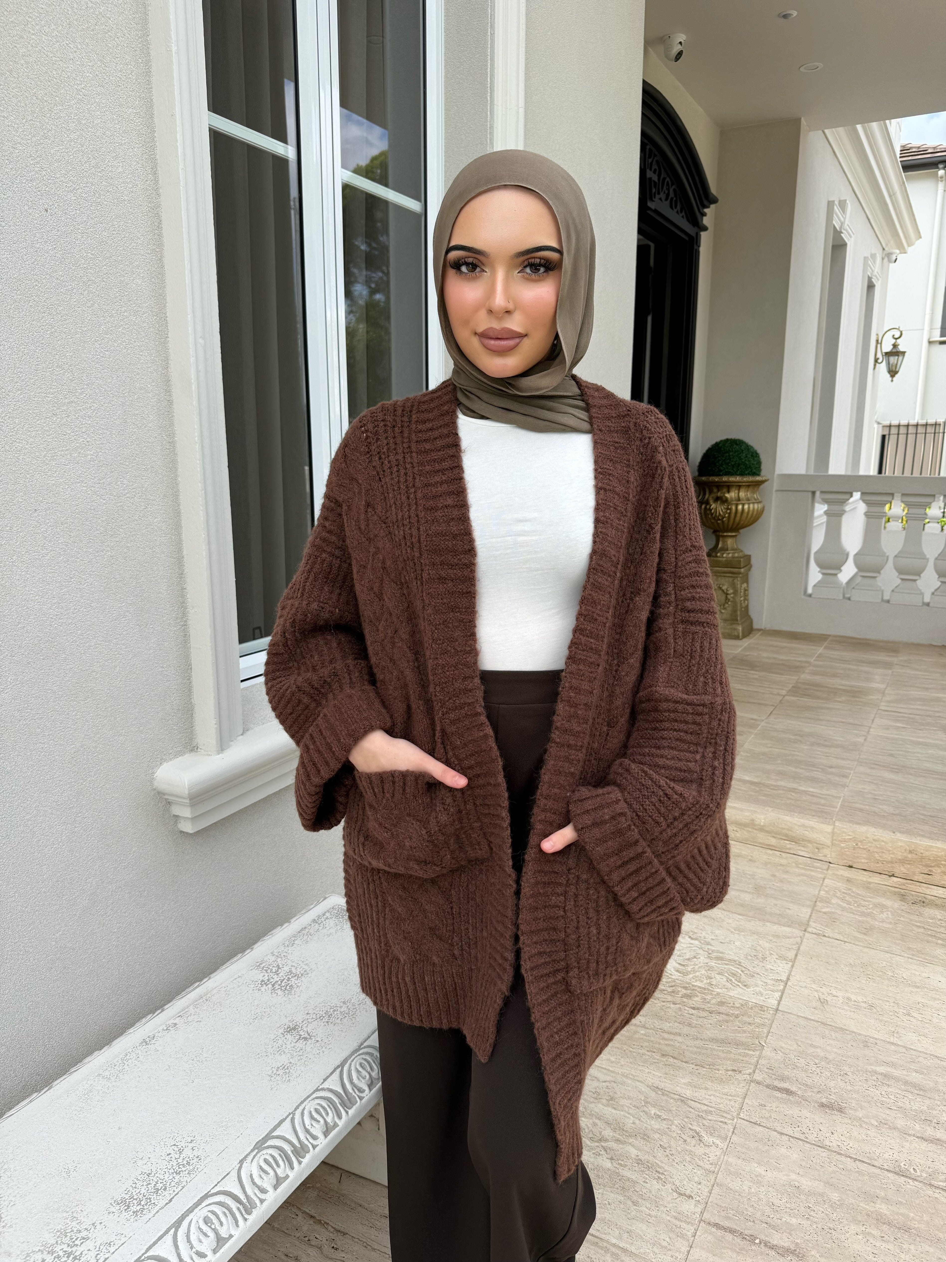 Chunky Midi Caridgan