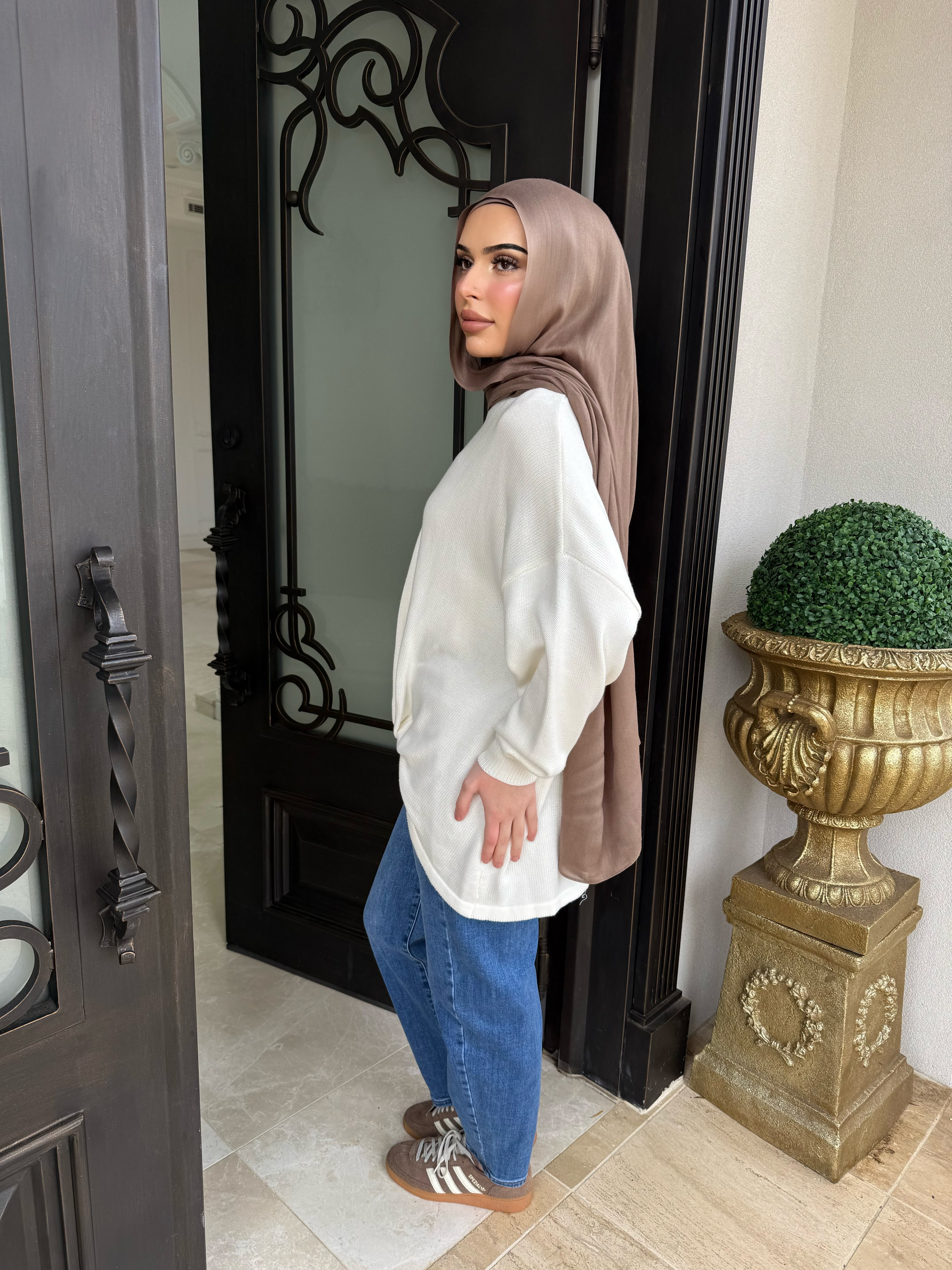 Tucked Knit Jumper