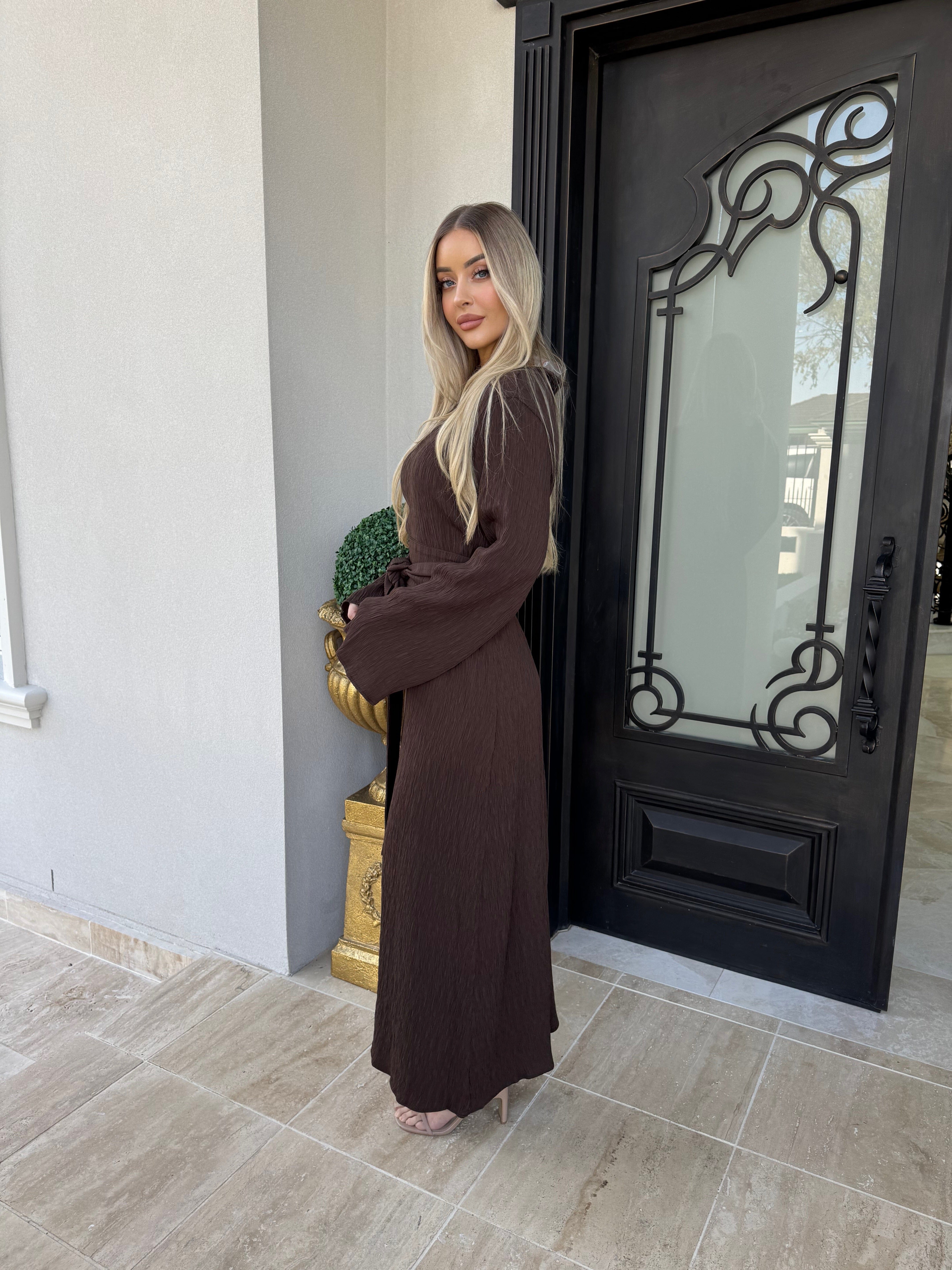 Crepe Maxi Length