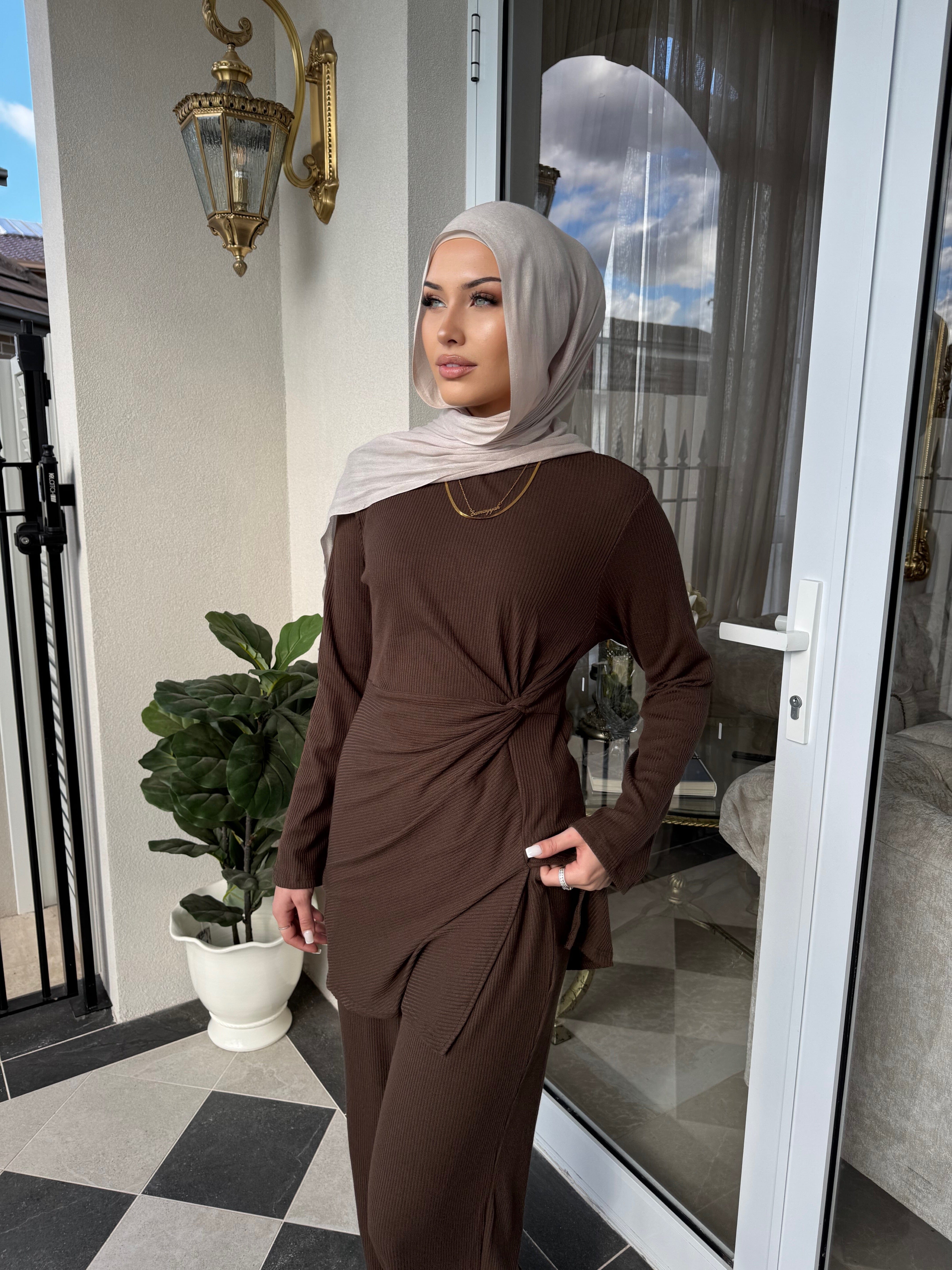 Twisted Ribbed Set