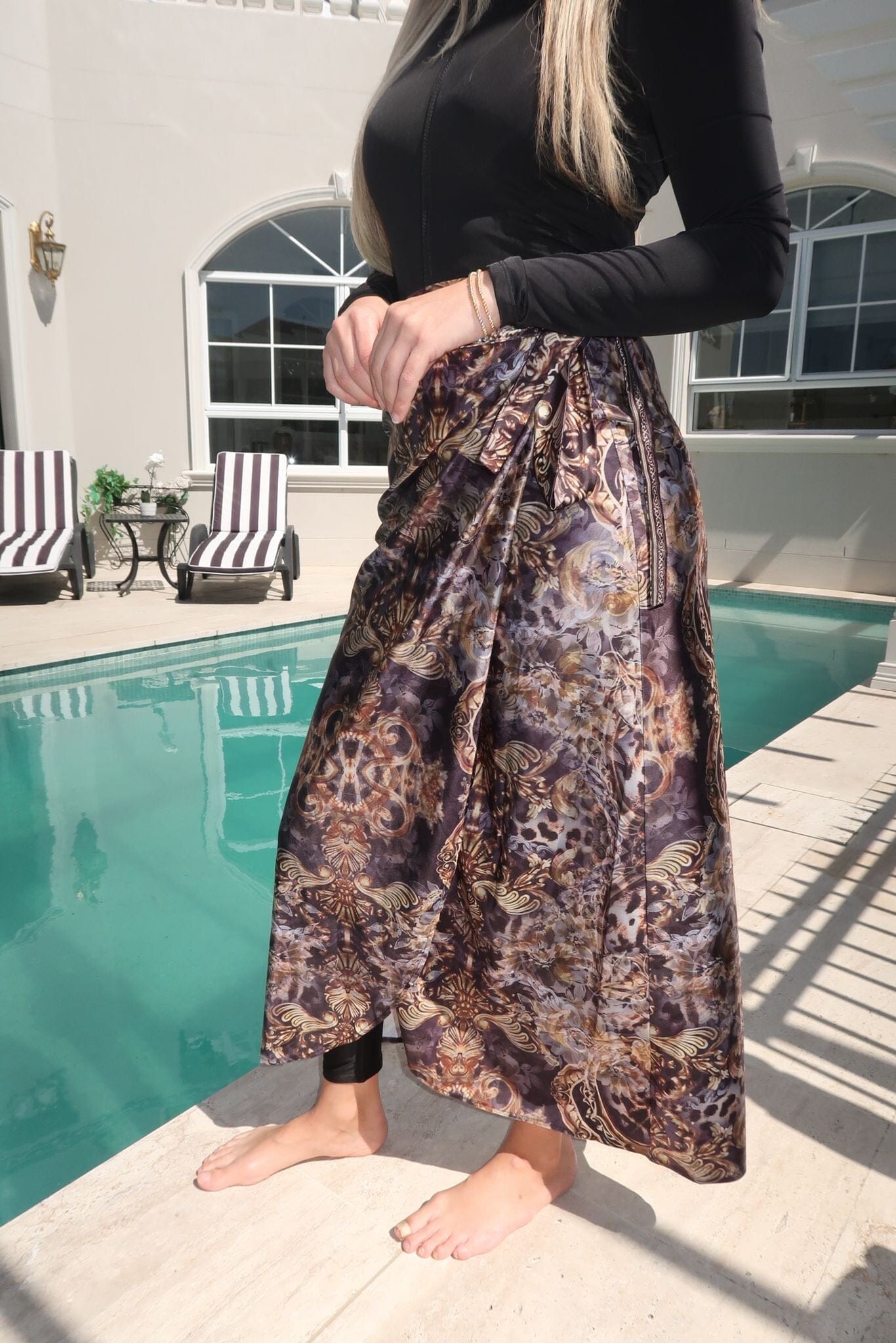 Warm Resort Twilight Sarong