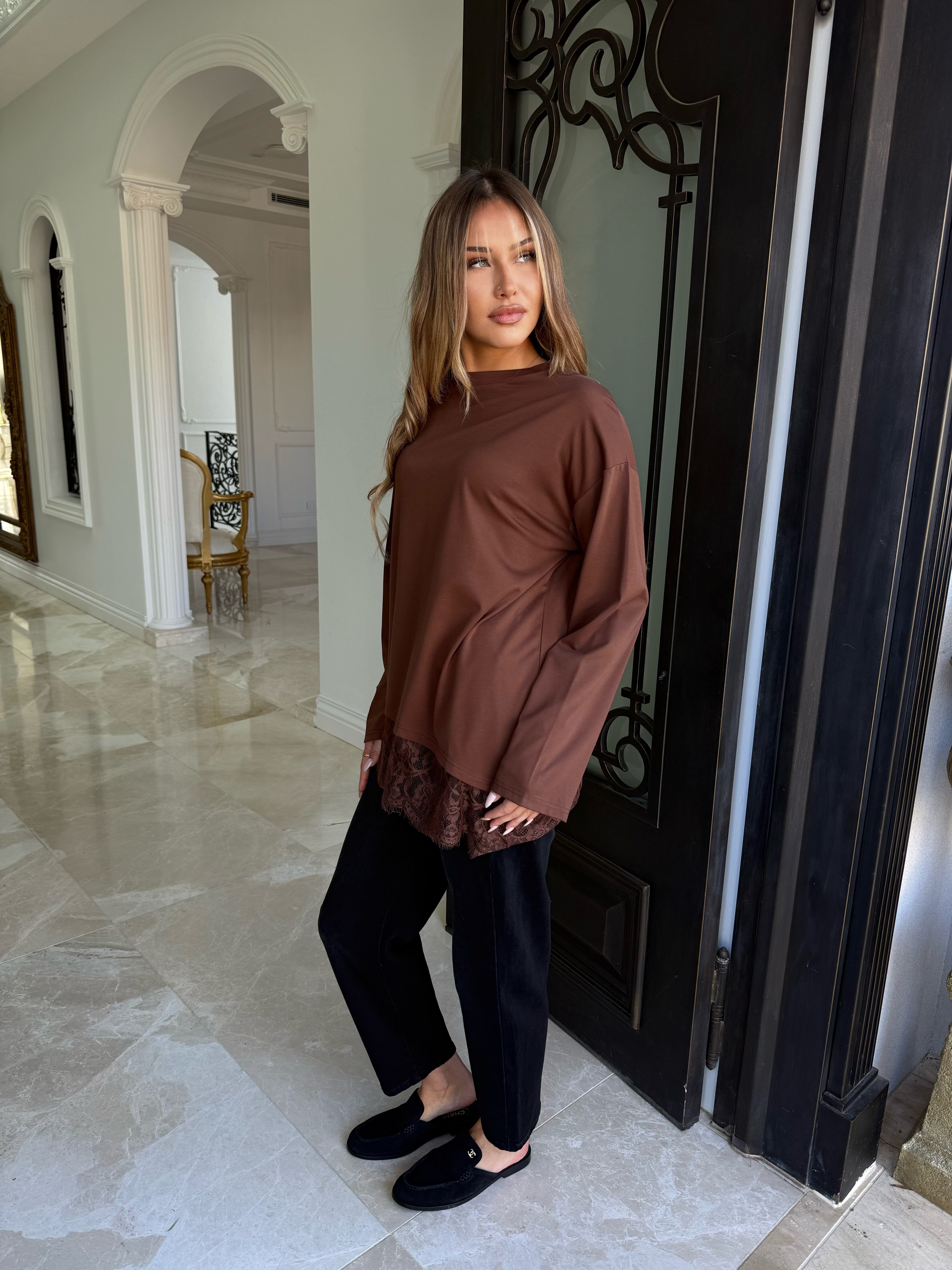 Lace Liquid Top