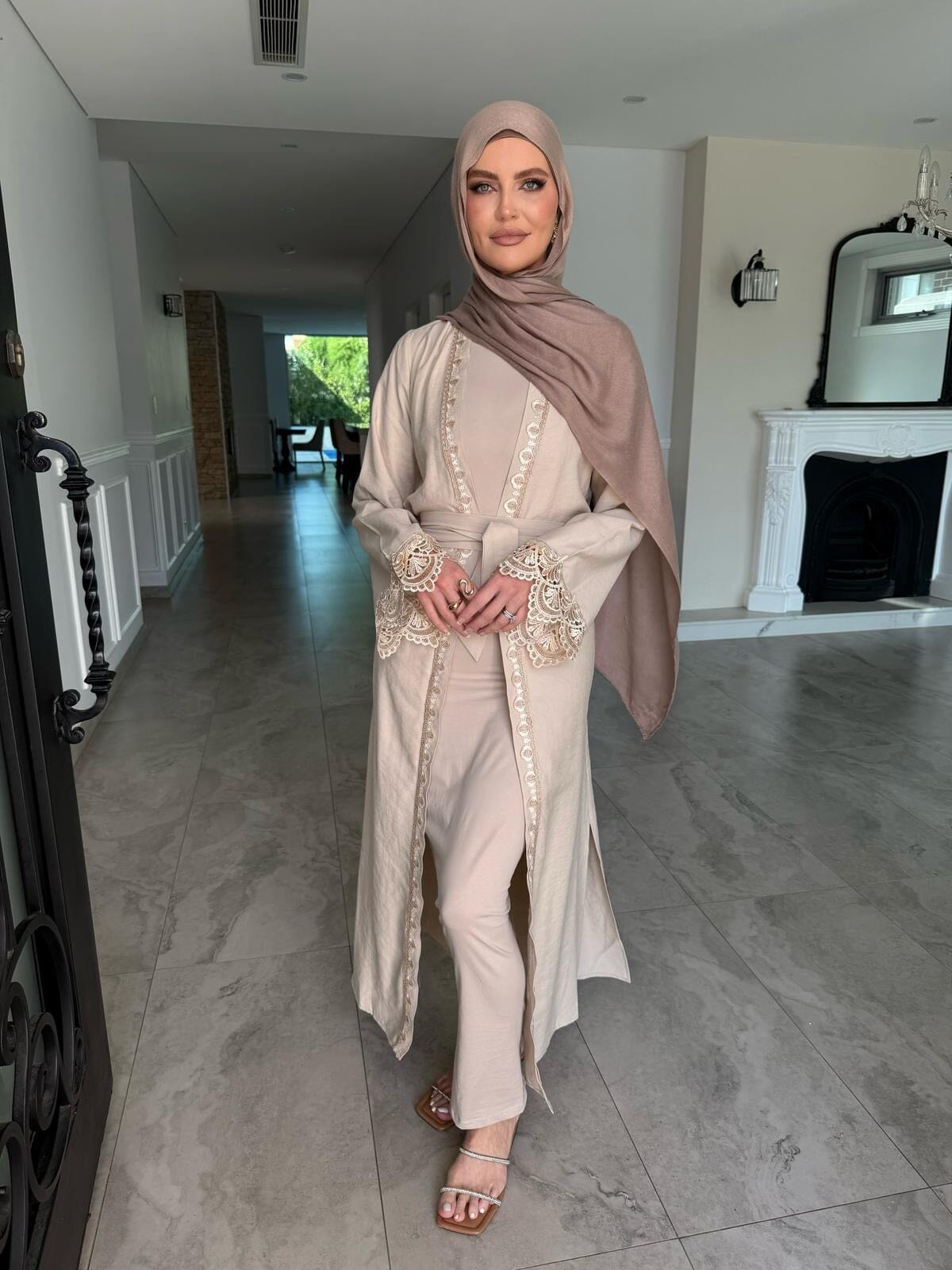 Lace Abaya