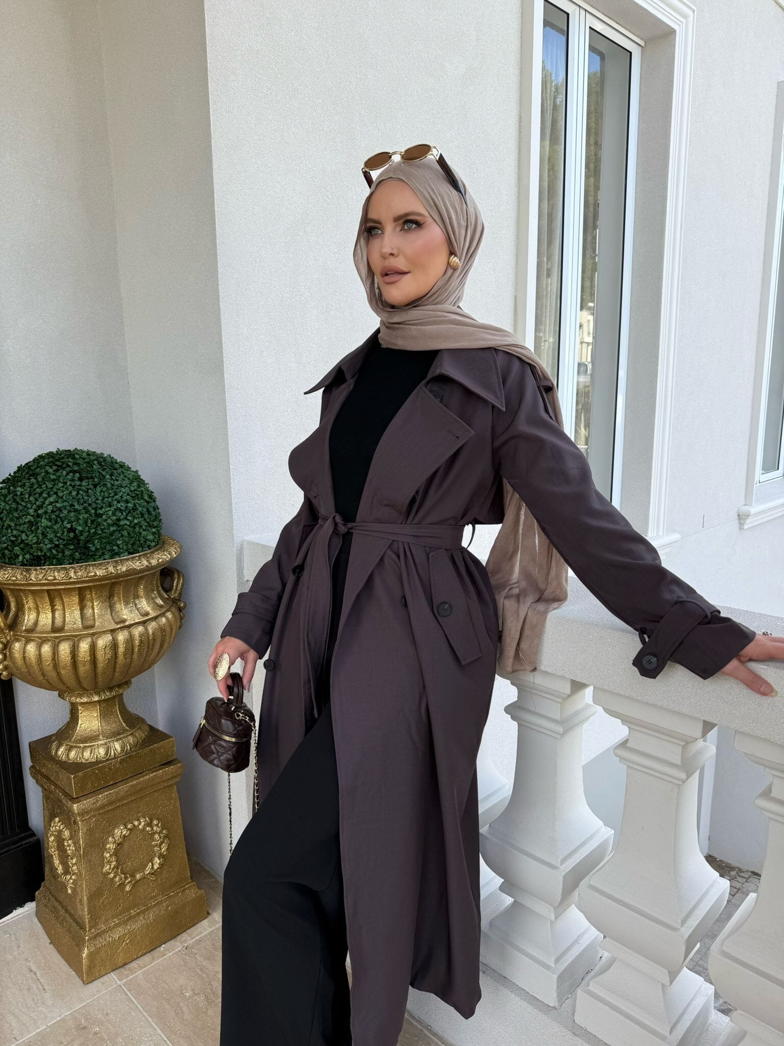 Maxi Blazer Trench