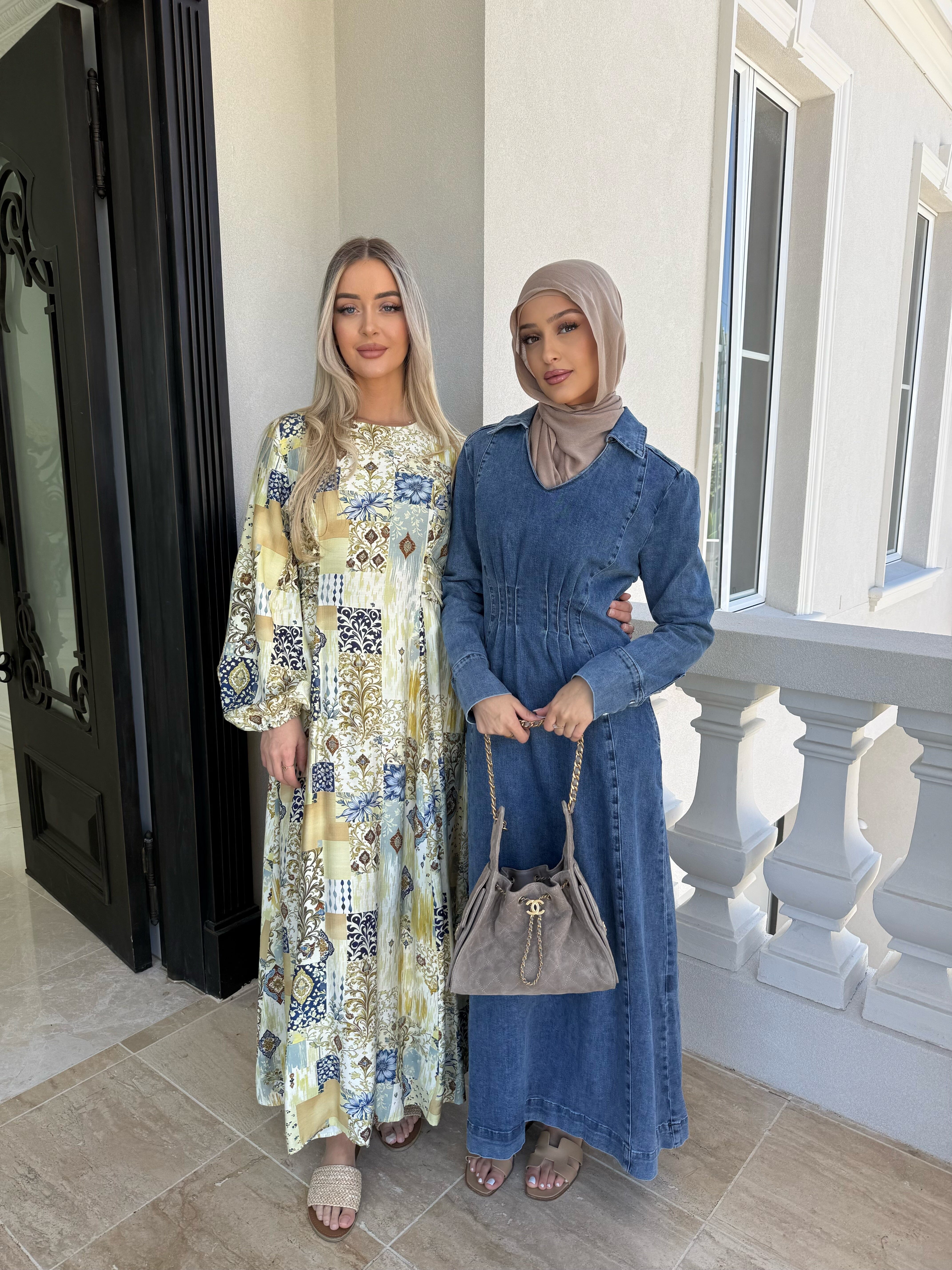Zarin Floral Tie Dress
