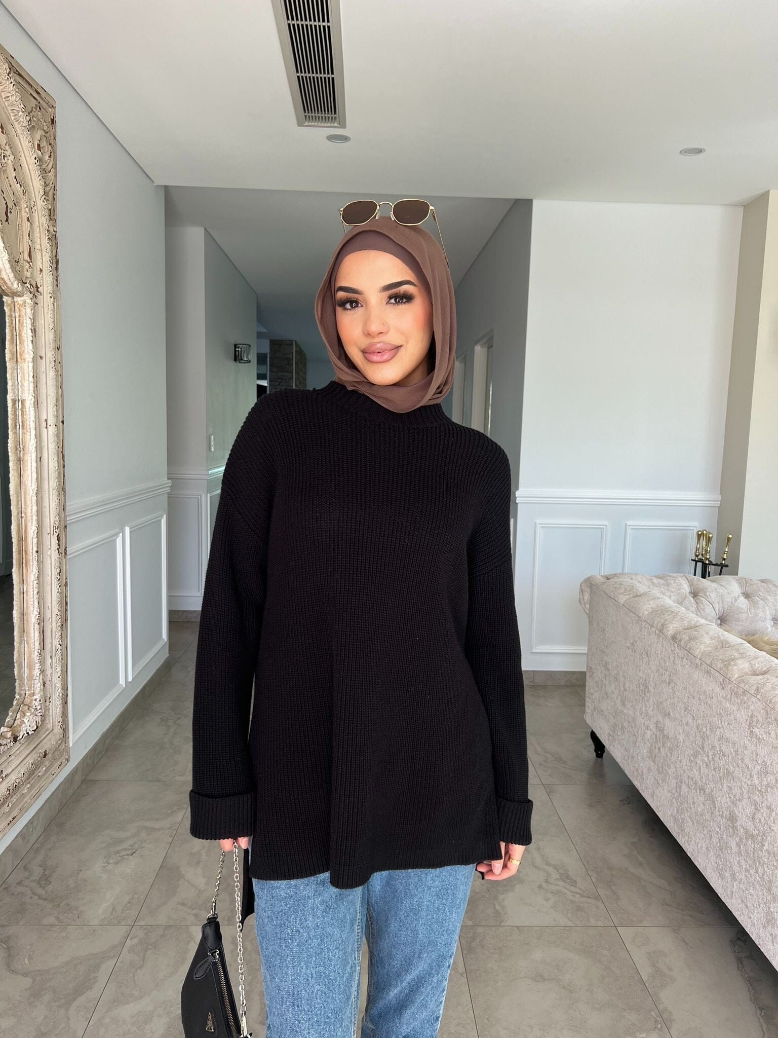 Turtle Neck Knit Jumper