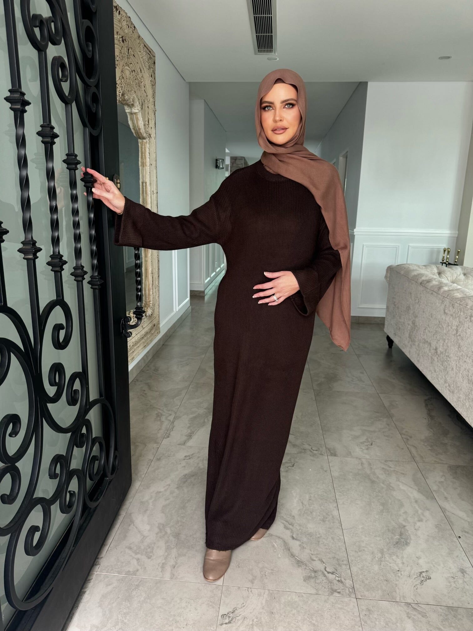 Belle Knit Abaya