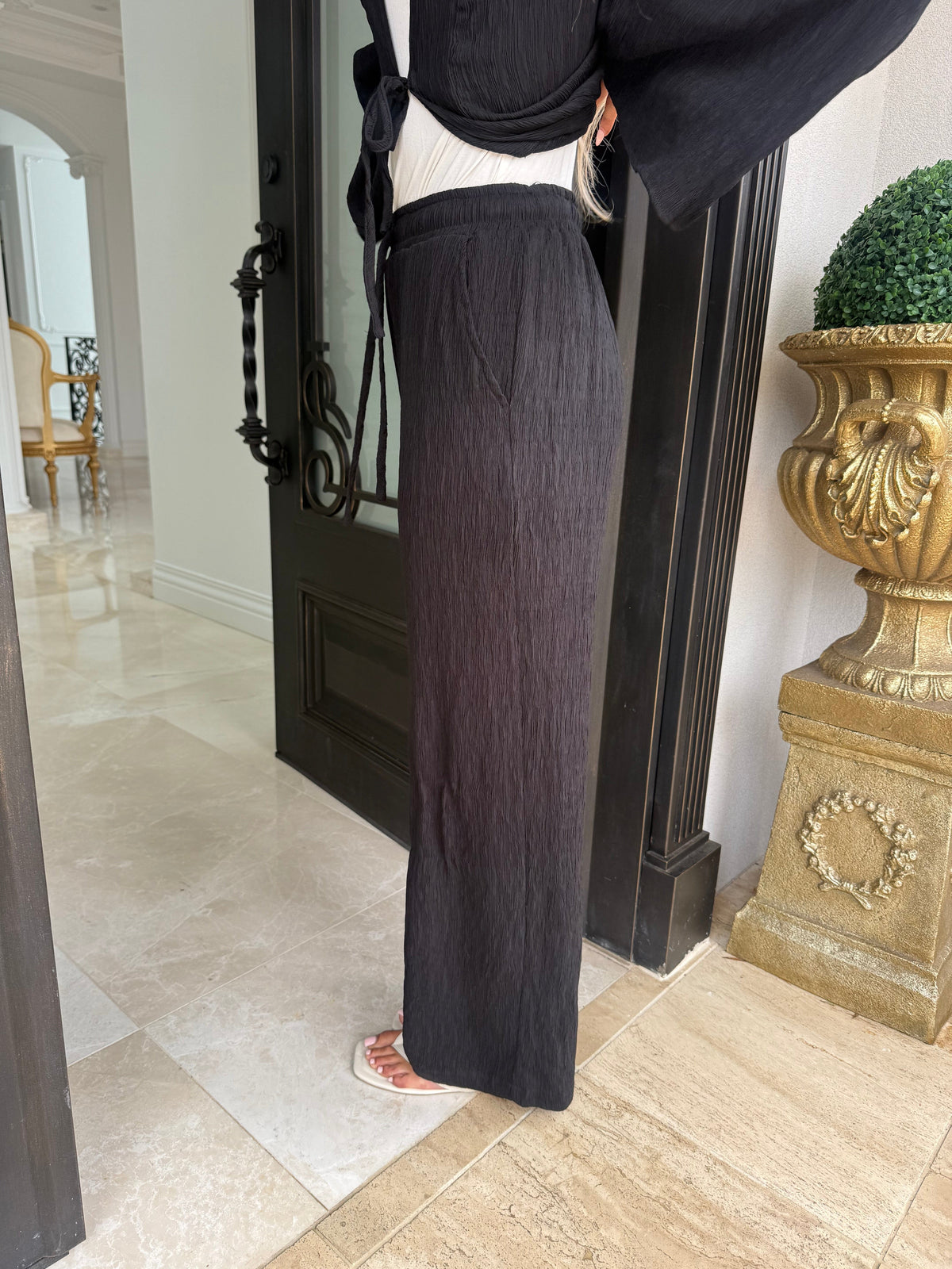 Crepe Tie Set