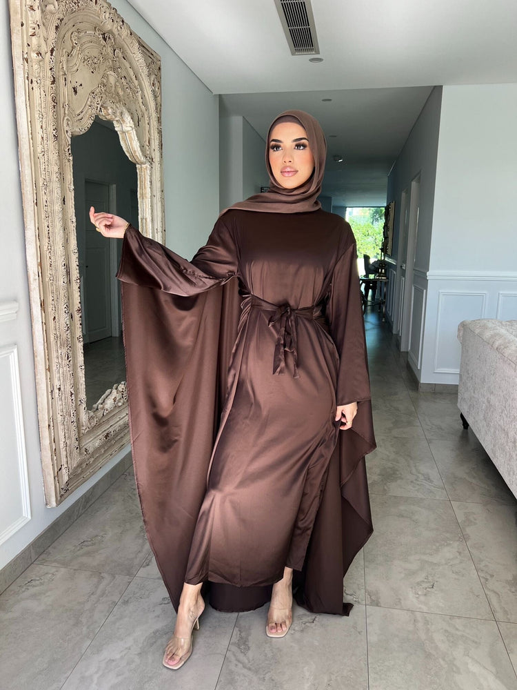 Batwing Satin Kaftan