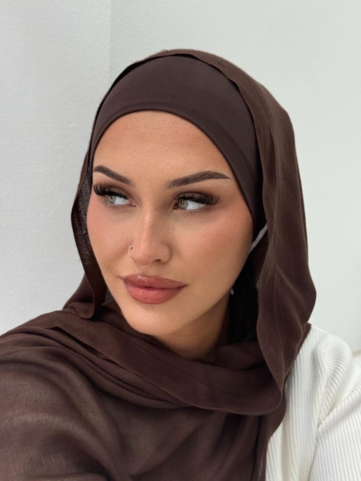 Chocolate Hijab Set